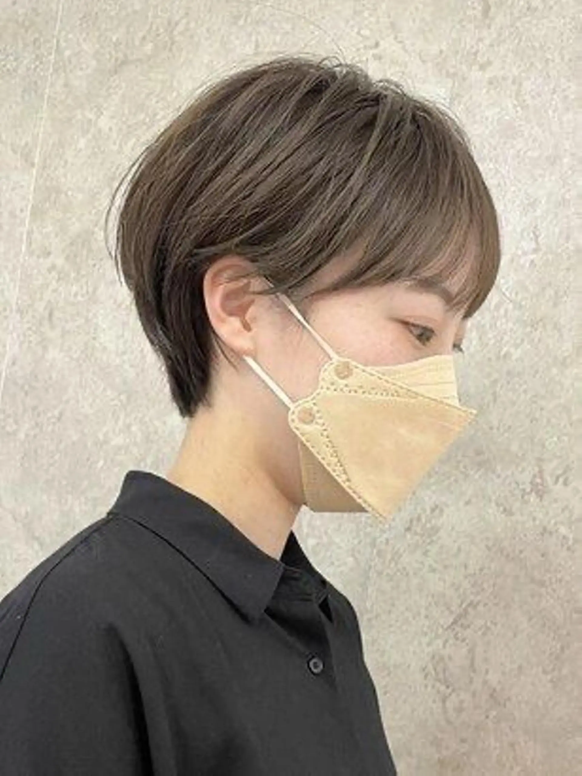 ショート カラー 吉田一輝 外国人パーマのヘアスタイル