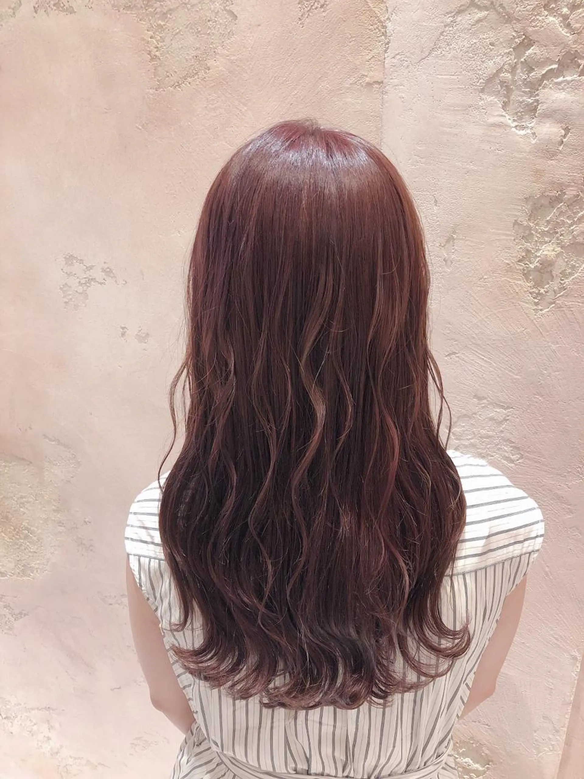 セミロング カット ヘアカラー トリートメント 代表山口ひな 髪質改善のプロのヘアスタイル