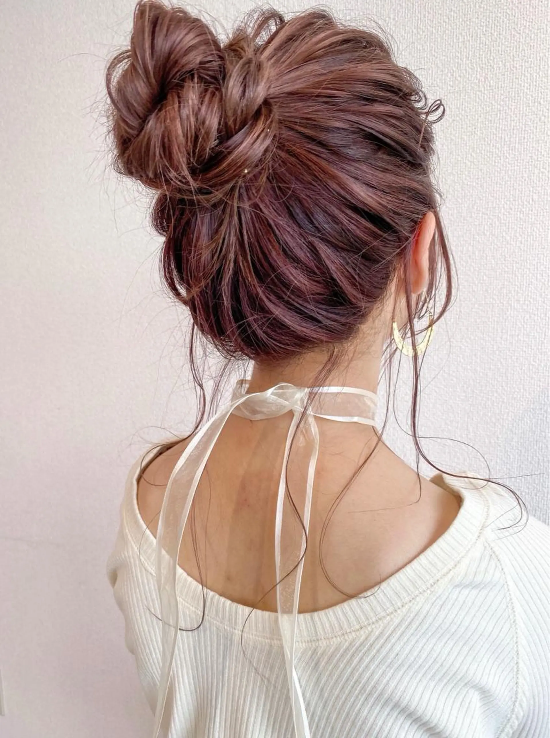 ロング ヘアアレンジ 藤井 貴美子のヘアスタイル