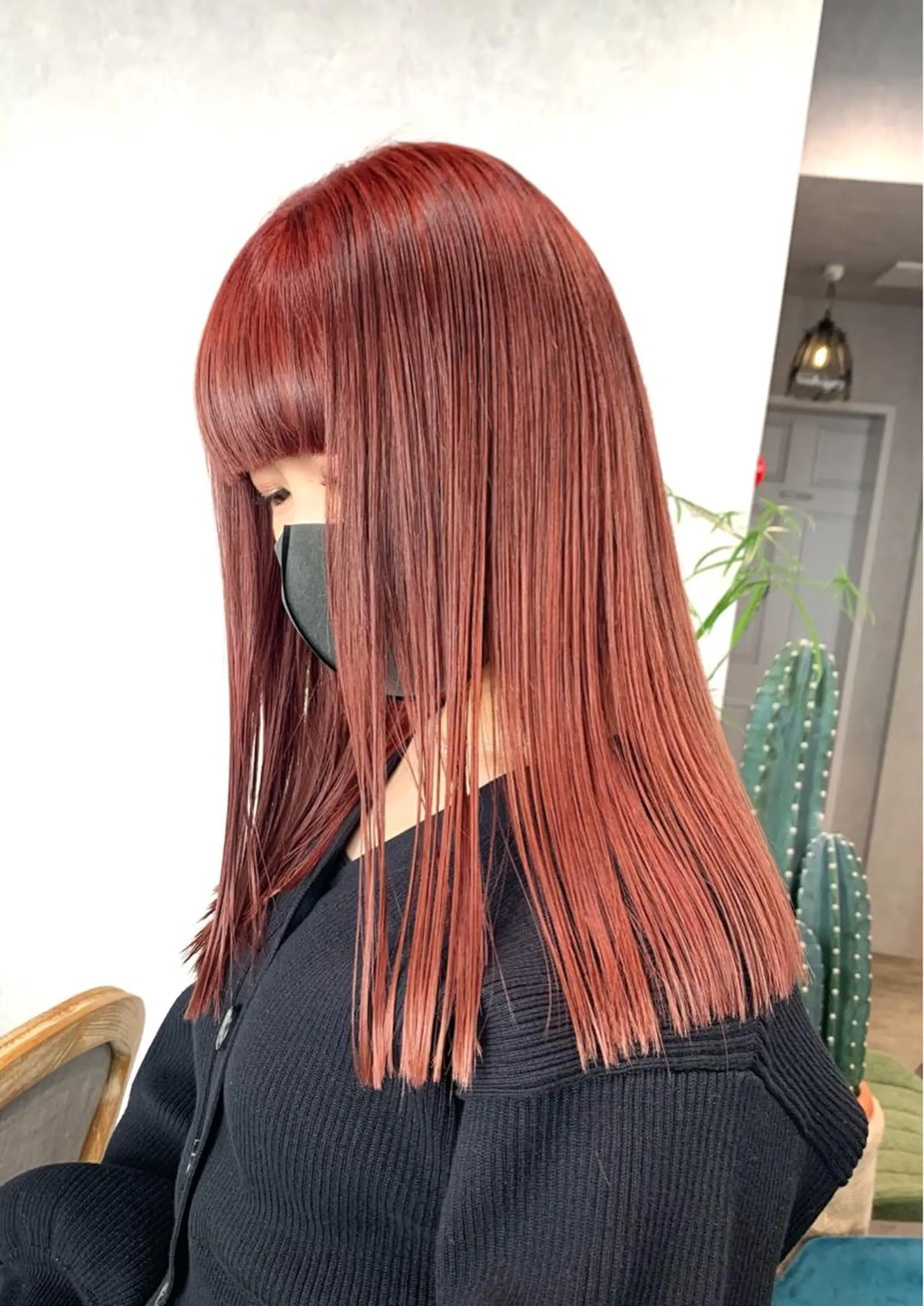 セミロング カラー ヘアカラー お洒落カジュアル🍃 まなとのヘアスタイル