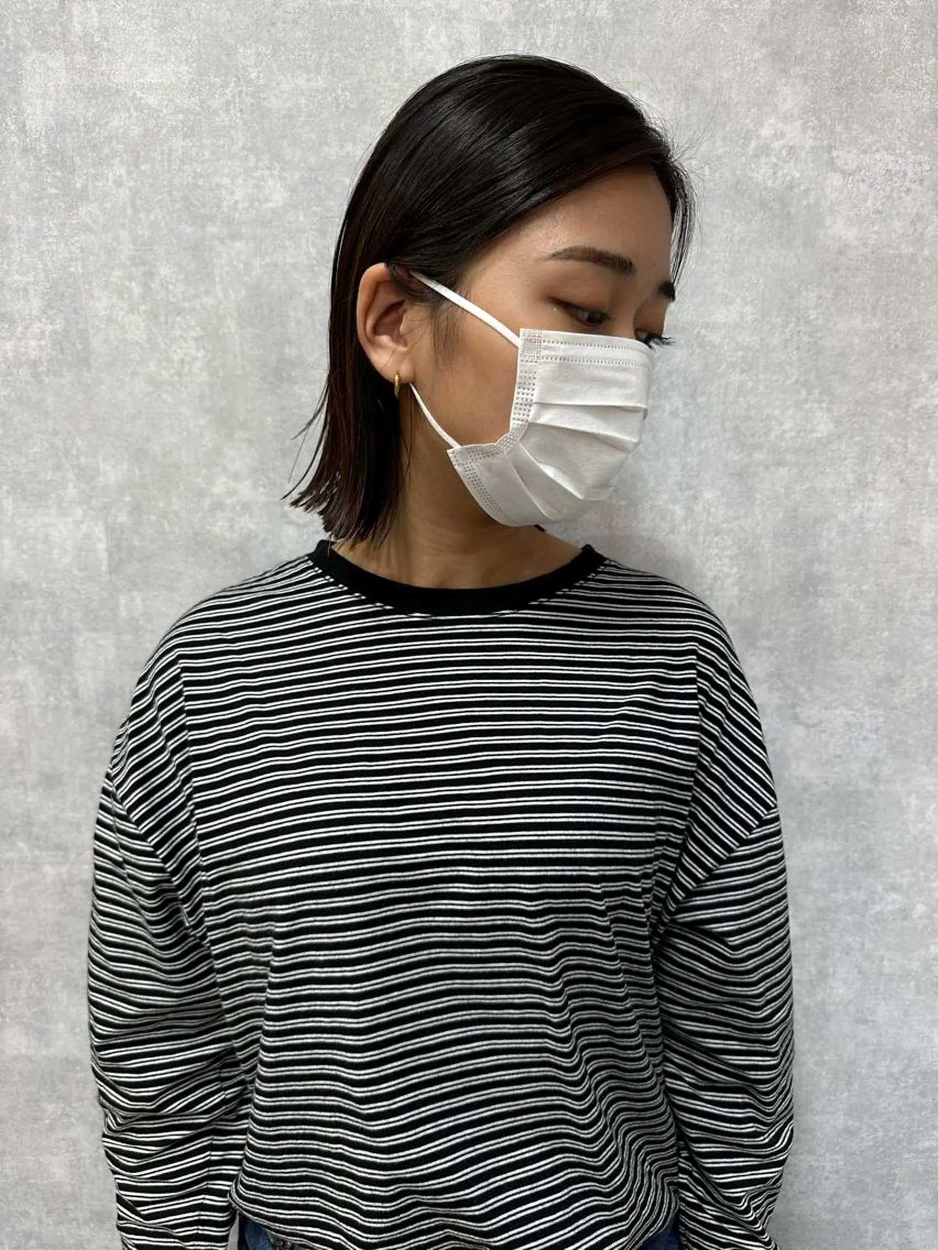 ショート 切りっぱなしボブ ショートボブ ハンサムショート 丸みショート アッシュ モテ髪/ボブ/ショー ト/アダチフウトのヘアスタイル