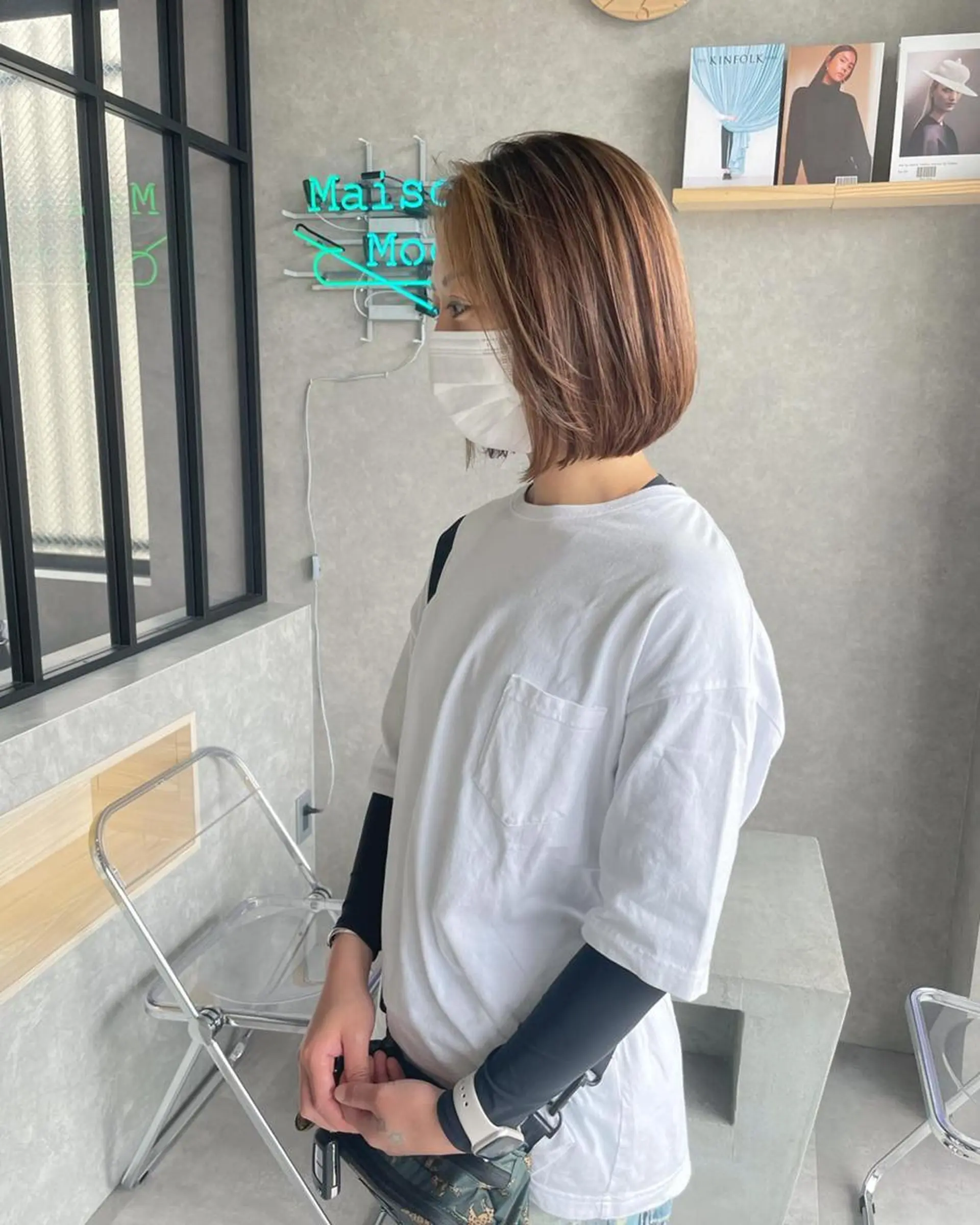 ショート ショートヘア 河原 亮のヘアスタイル