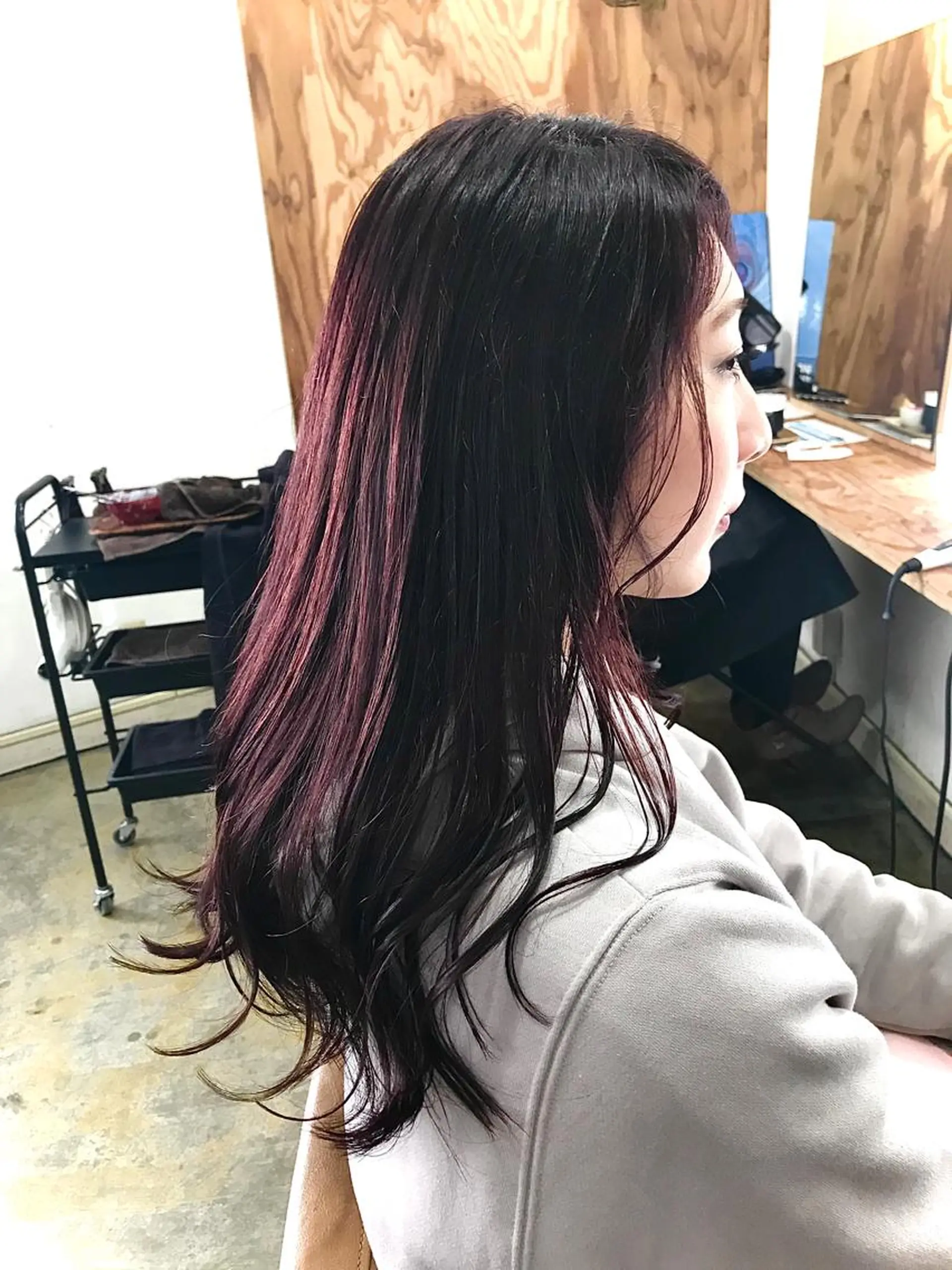 セミロング カラー カット ヘアカラー トリートメント 💎髪質改善💎 デザイナーshinのヘアスタイル