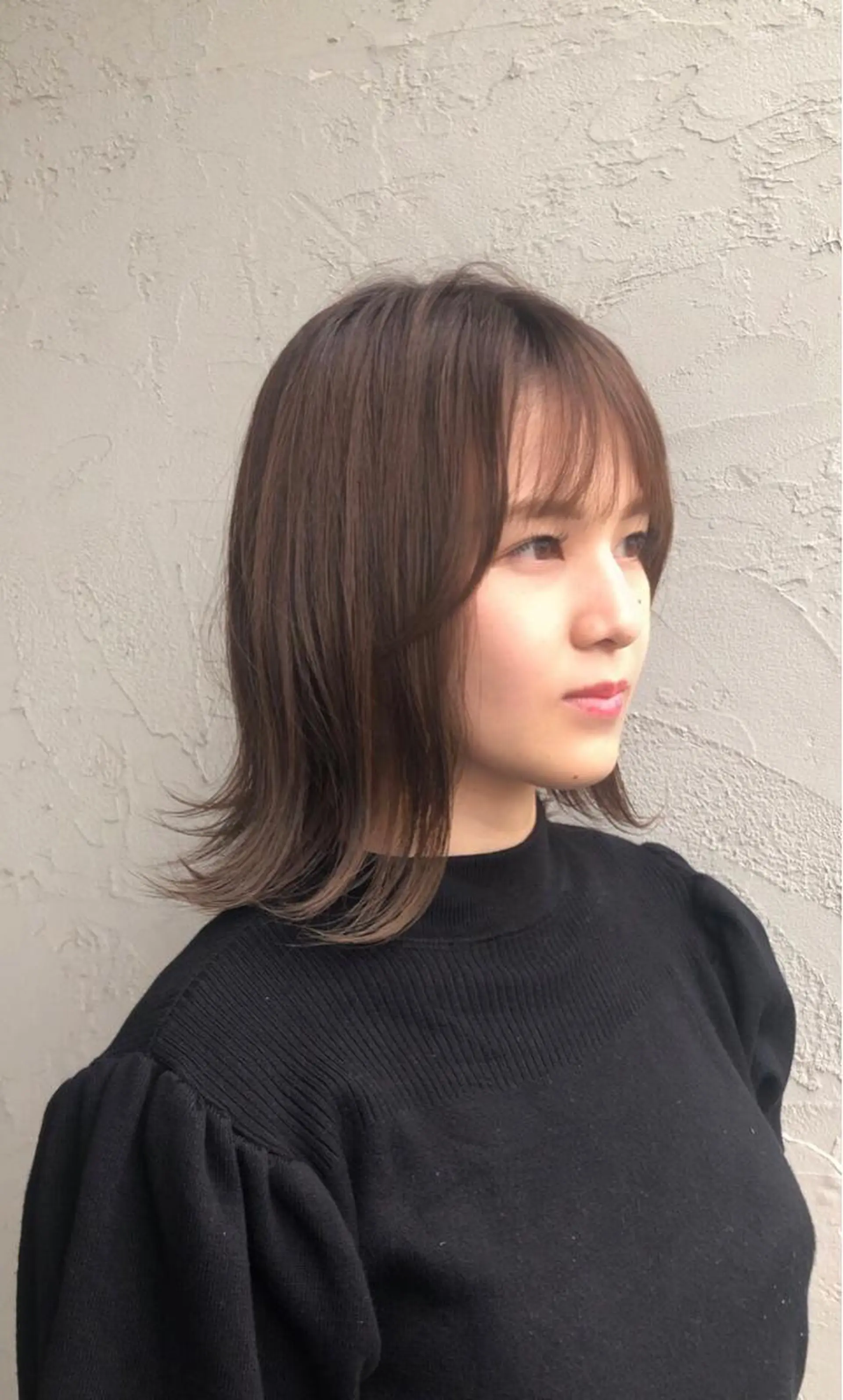 ミディアム ヘアカラー トリートメント 菊池 幹のヘアスタイル