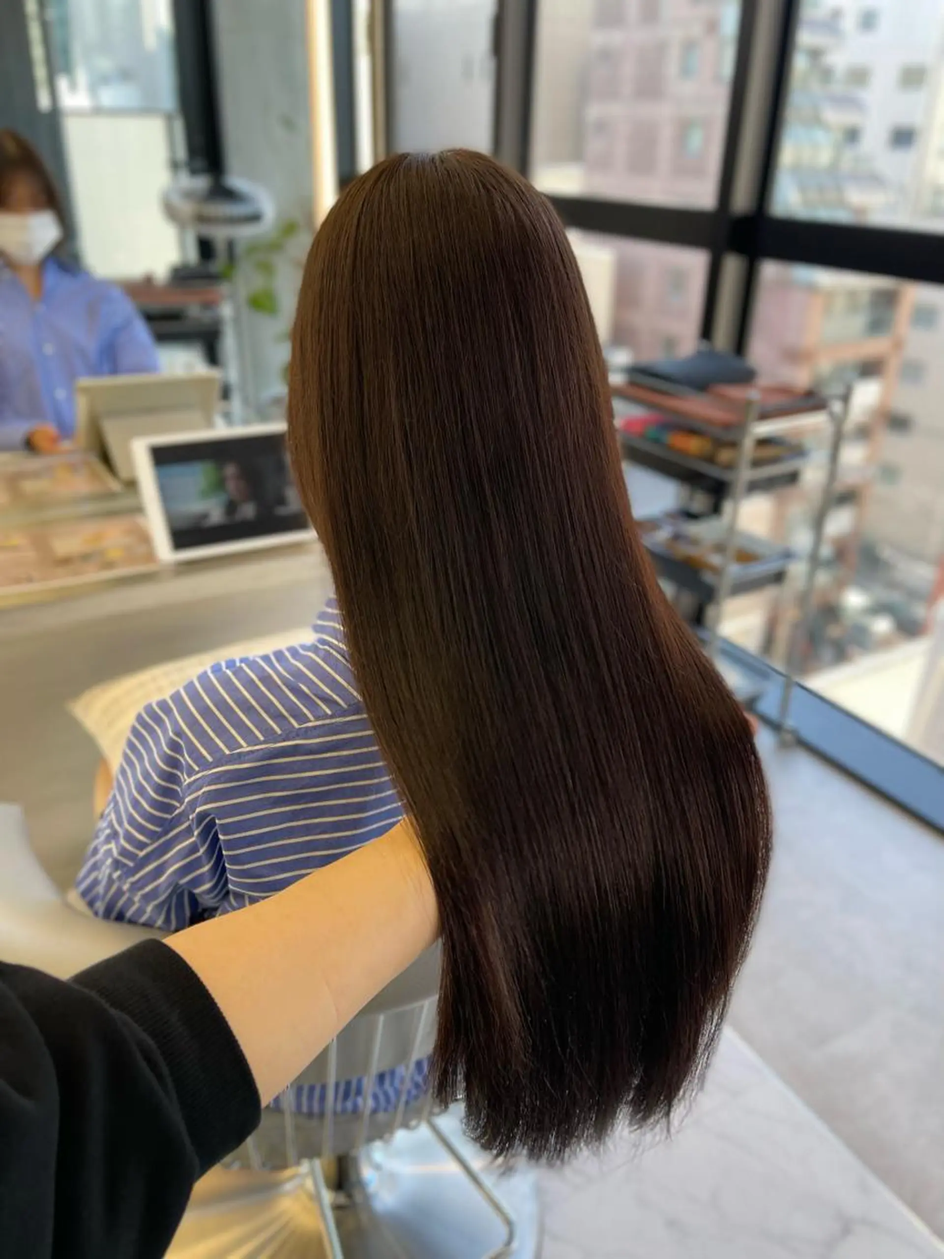 ロング 川田大輝 ナチュラルモードのヘアスタイル