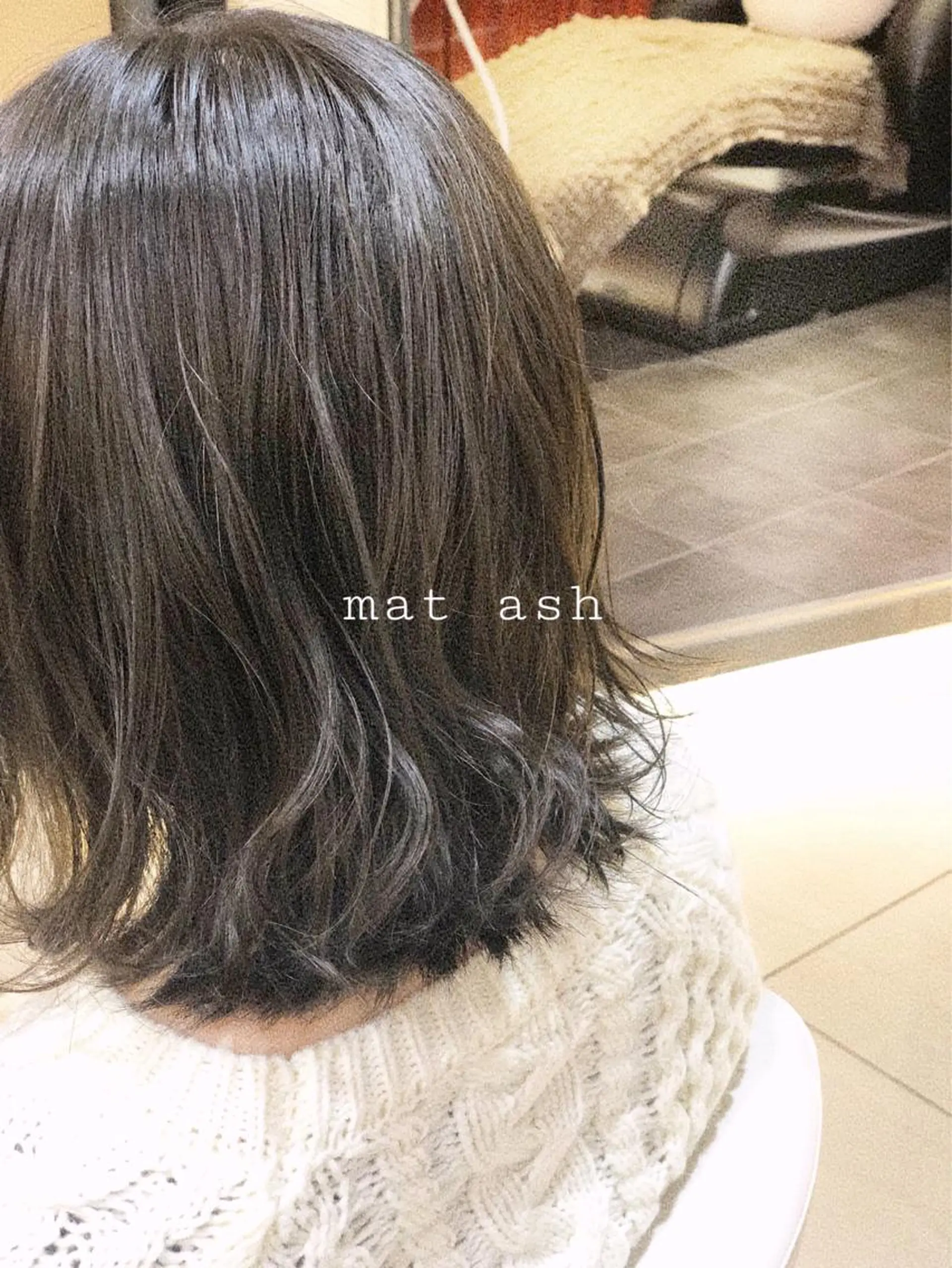 ミディアム カラー ヘアカラー 🌼こやま かおり🌼のヘアスタイル