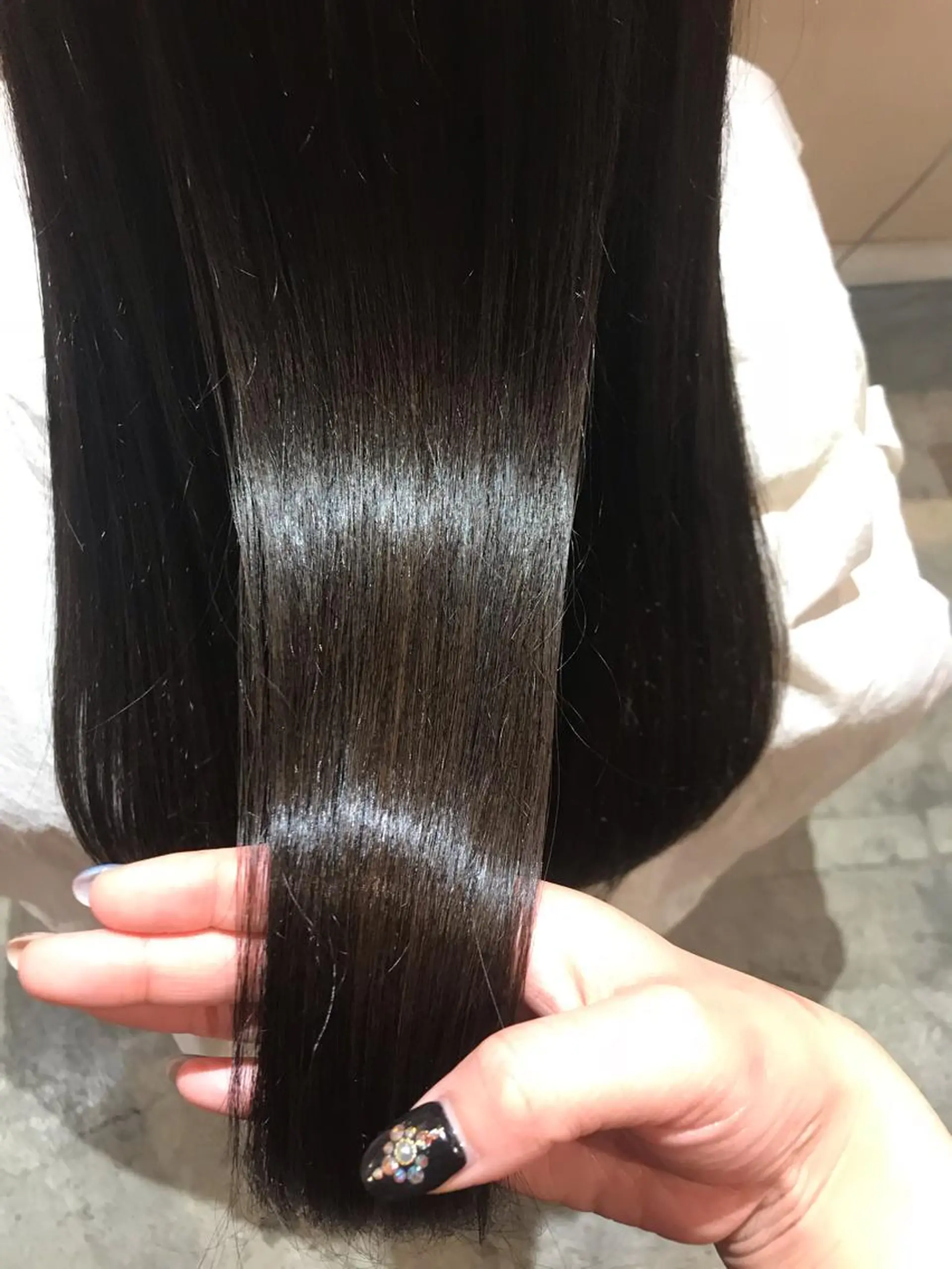 ロング 髪質改善×矯正🫧 韓国ヘアasamiのヘアスタイル