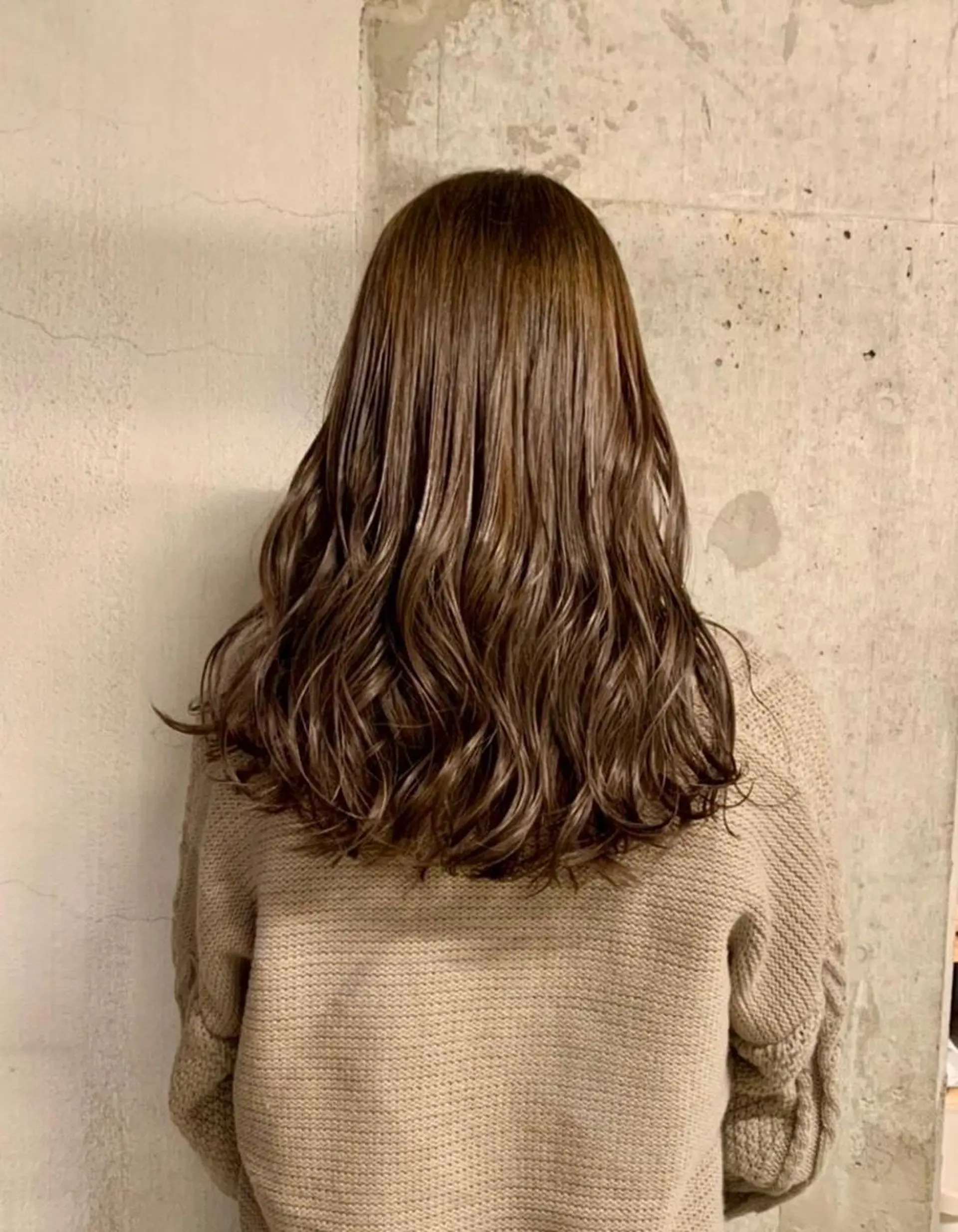 ロング カラー レイヤーカット/艶髪 /ストレート/リクトのヘアスタイル