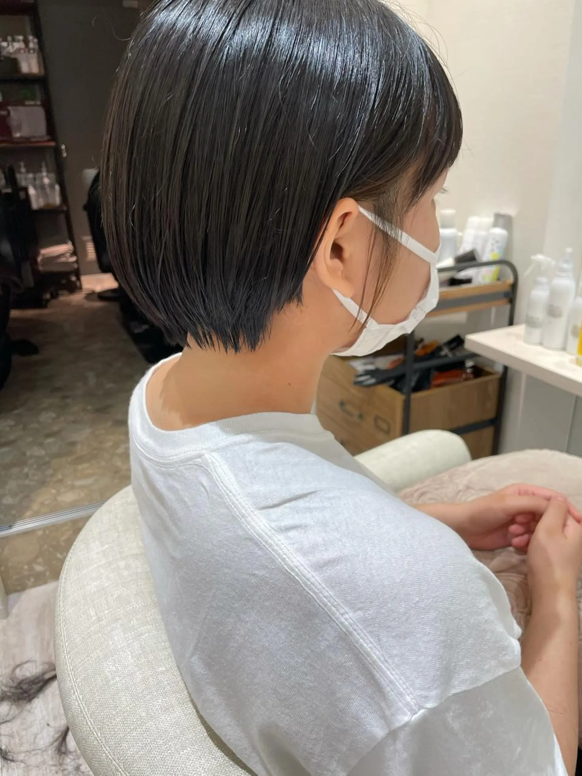 ショート Chiho / 梅田 / ボブ/ パーマのヘアスタイル