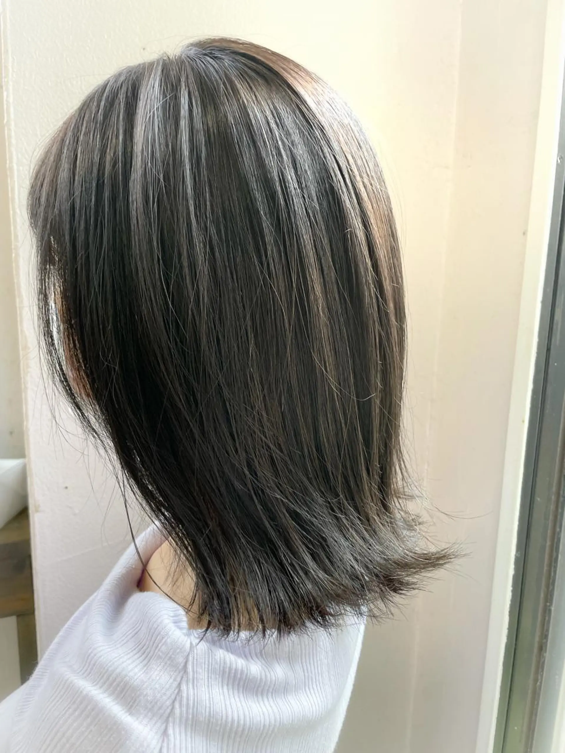 ミディアム カラー ベージュカラー ブリーチ ブリーチなしカラー オリーブベージュ ヘアカラー トリートメント メンズ特化🟡個室 口コミ高評価🟡三澤のヘアスタイル