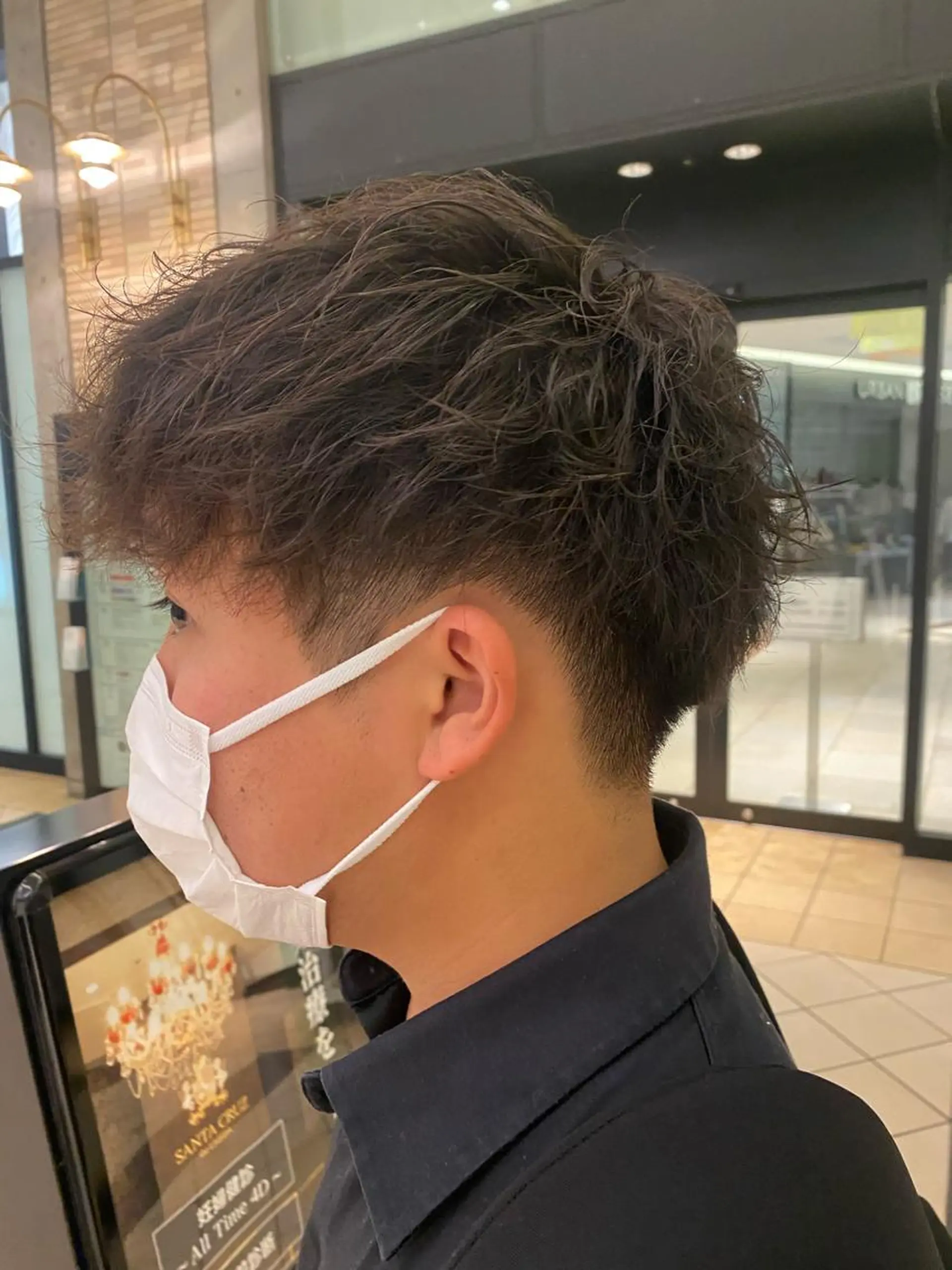 メンズ メンズパーマ unopulir 景山　凌のヘアスタイル