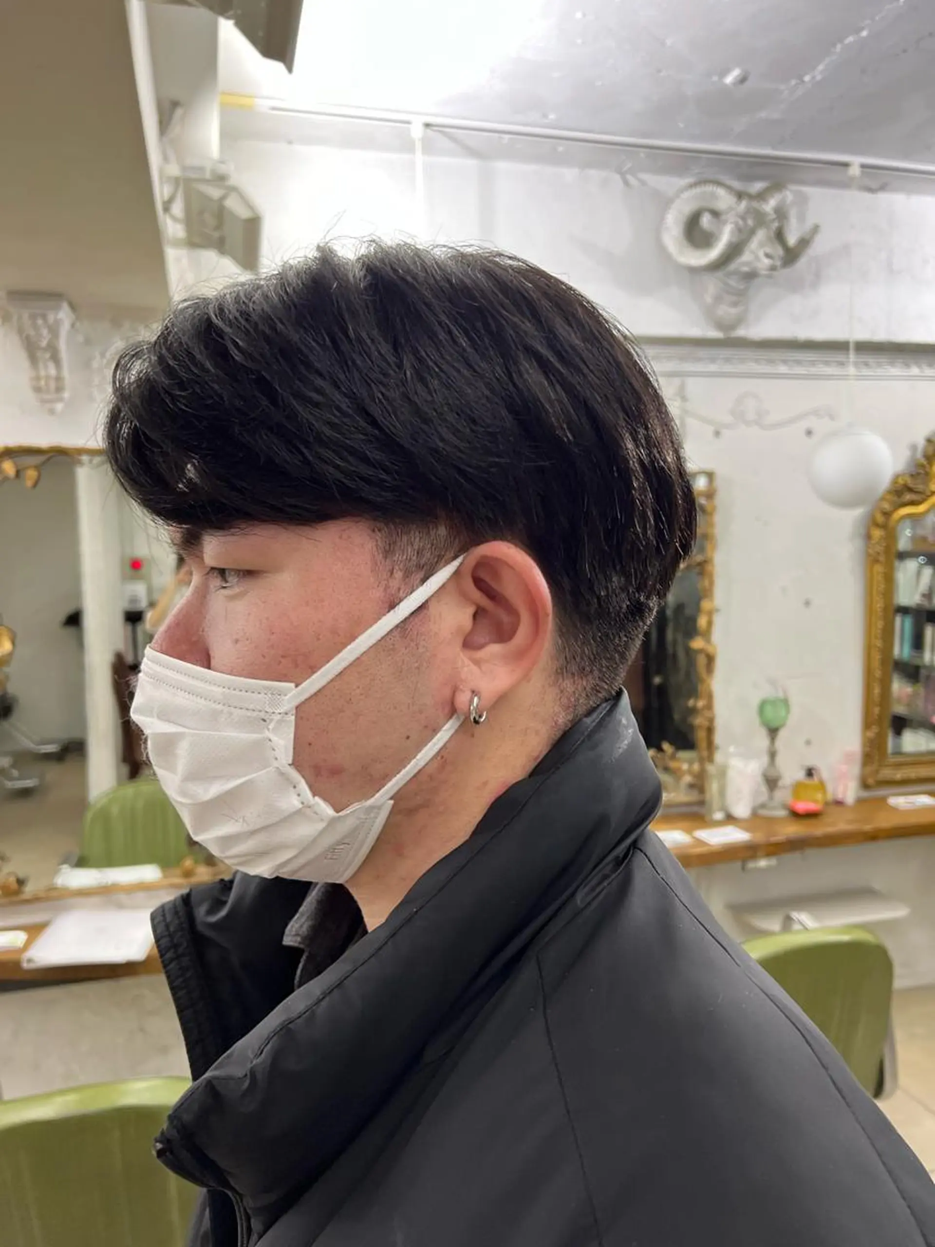 メンズ センターパート 野崎 海翔のヘアスタイル