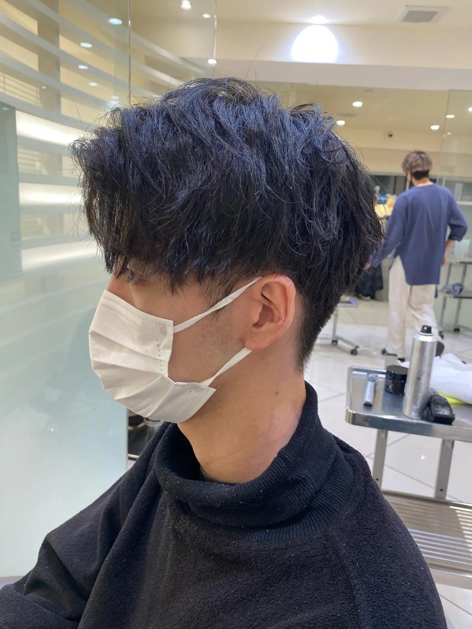 メンズ 💎耳ツボジュエリー ×銀座美容室💎のヘアスタイル