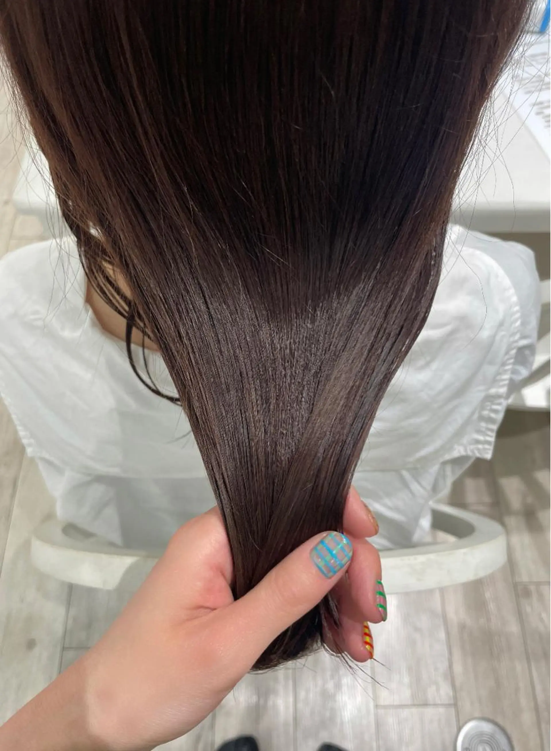 カラー ブリーチ ラベンダーカラー ブリーチなしカラー ヘアアレンジ/ 暖色🩵hazukiのヘアスタイル