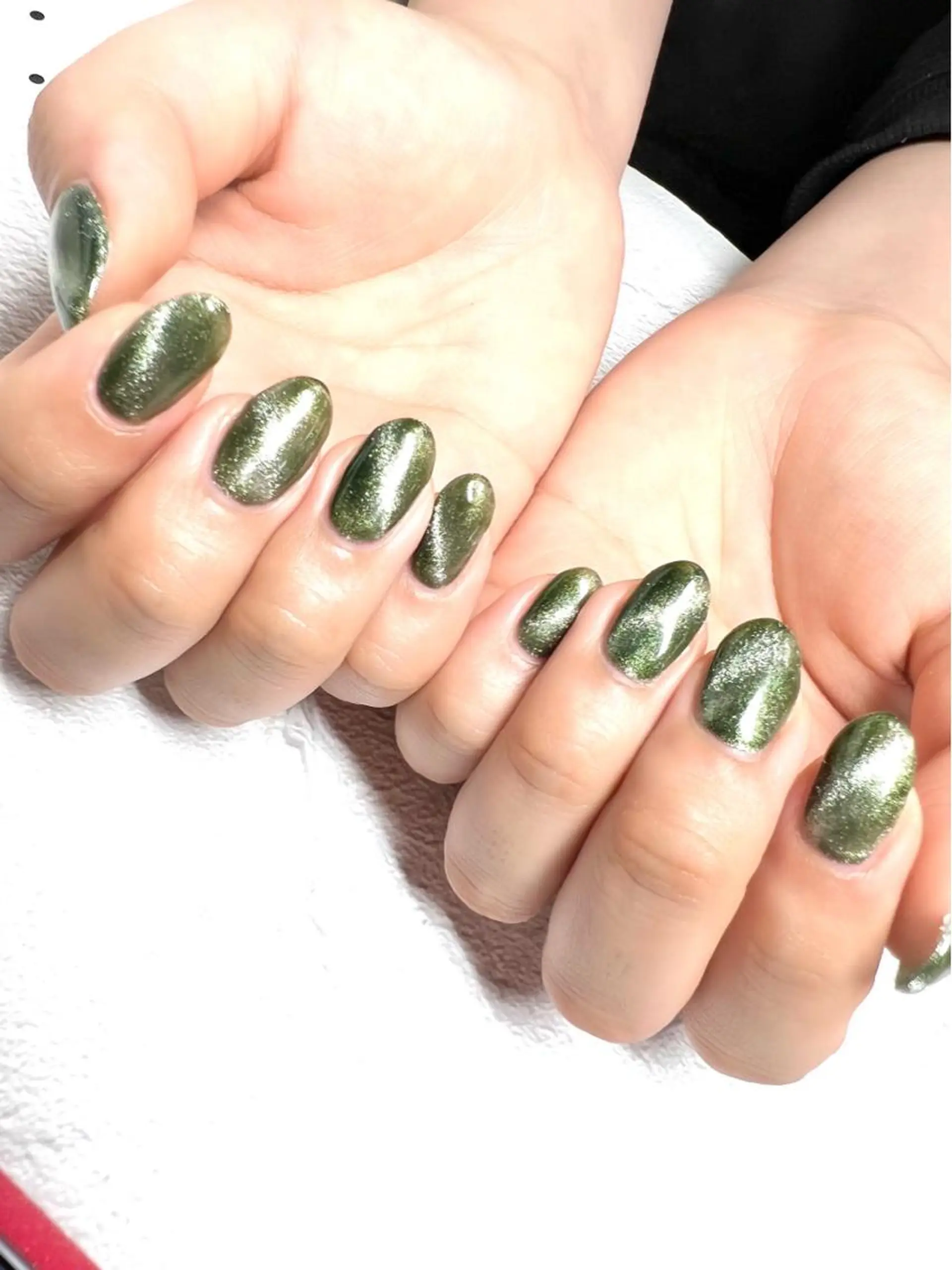 ネイル アートネイル ジェルネイル ロングネイル マグネットネイル ニュアンスネイル ハンドネイル clover nailのネイルデザイン