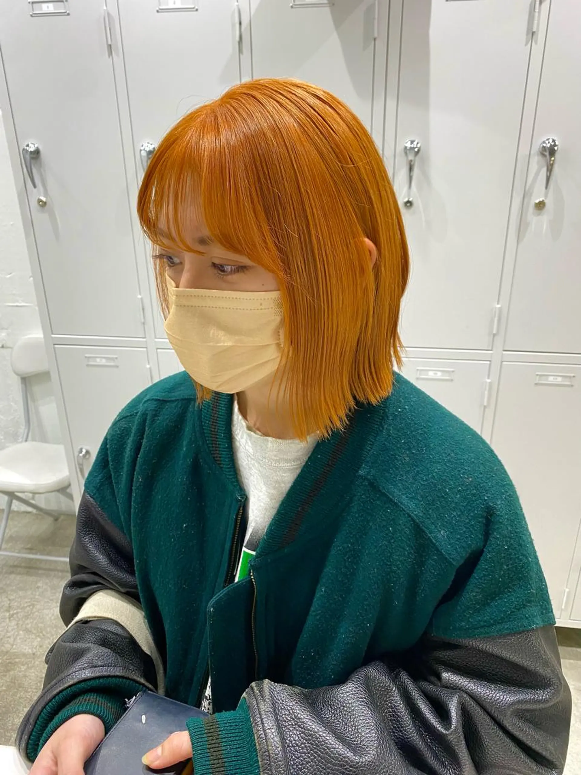 ミディアム ヘアカラー トリートメント ヘッドスパ ヘアセット kai .のヘアスタイル