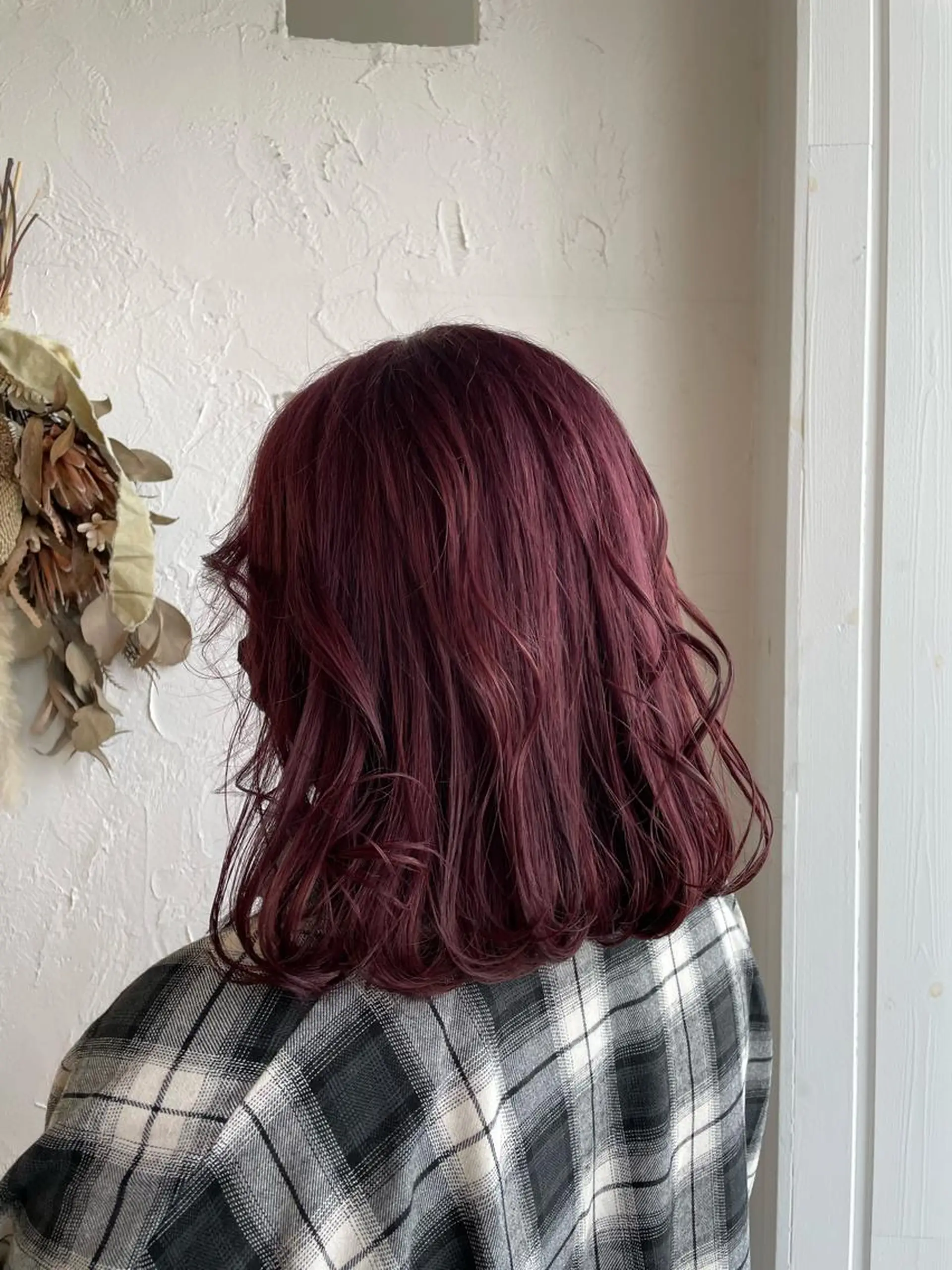 ミディアム カラー ブリーチ ピンクカラー ヘアカラー 🌸小掛🌸 豊橋外国人風カラーのヘアスタイル