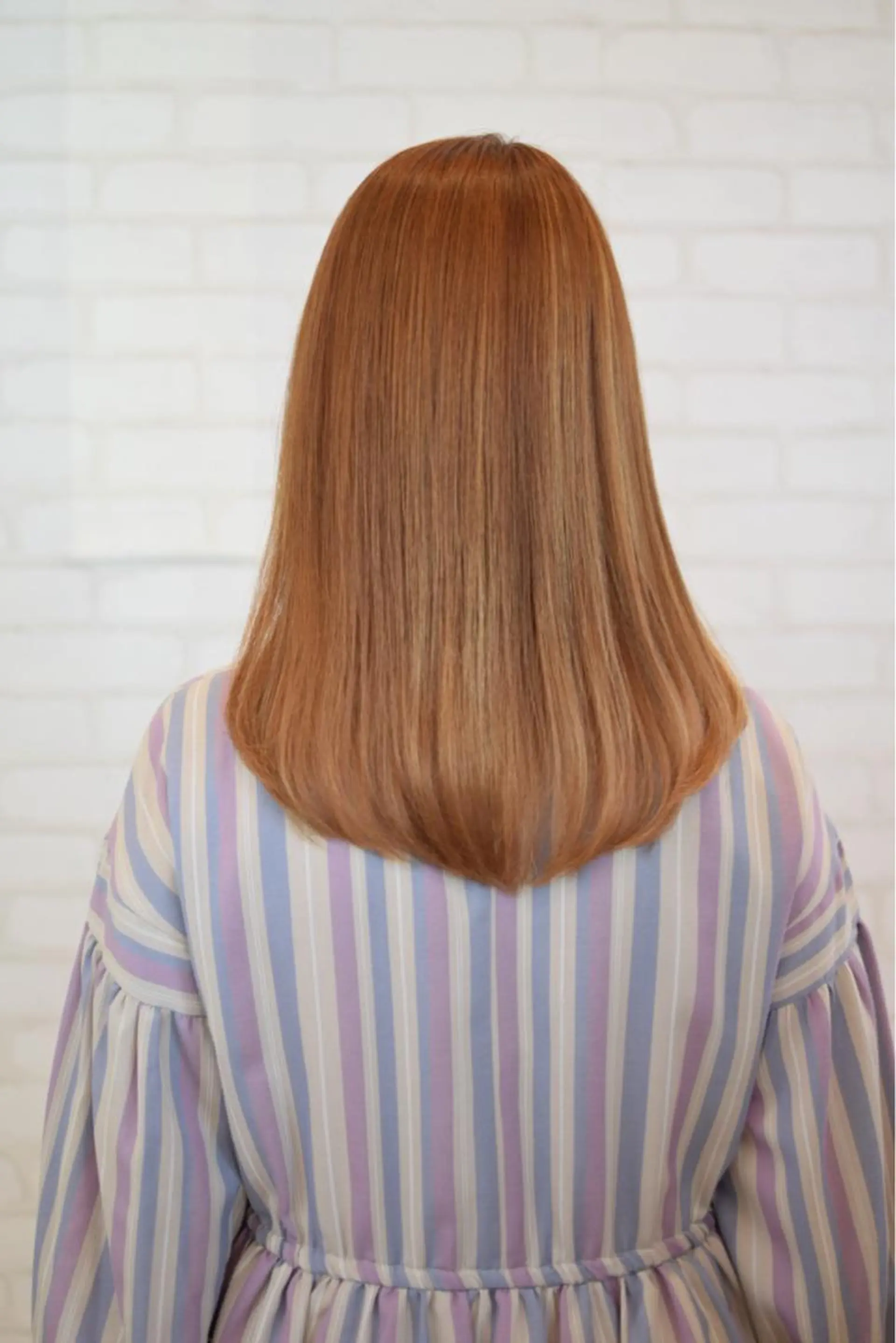 ロング カラー カット 縮毛矯正 トリートメント 中川 拓弥のヘアスタイル