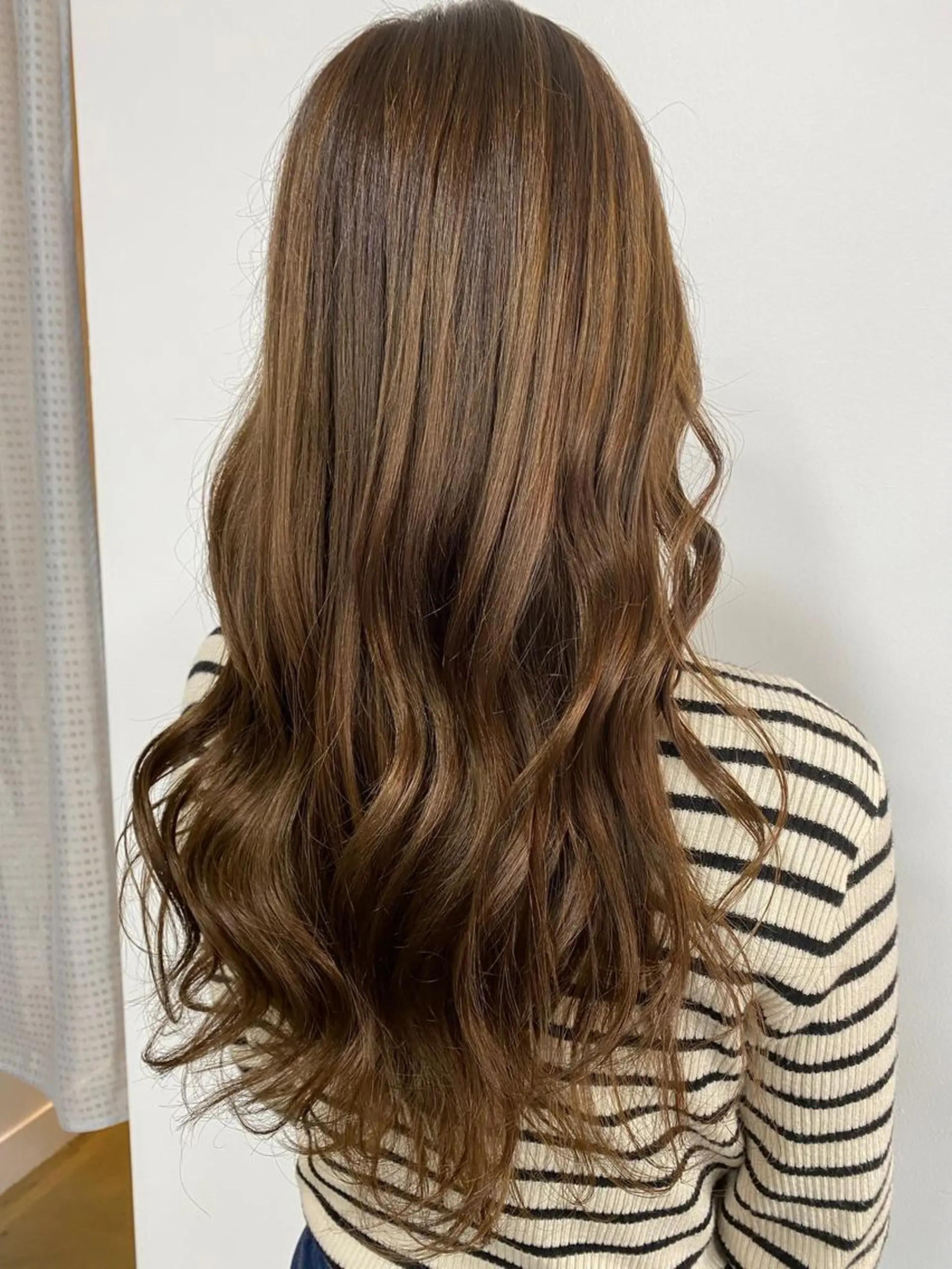 ロング カラー ベージュカラー ブリーチ ハイライトカラー ハイライト ロング カット ヘアカラー トリートメント デザインカラー🌈 高木リョウのヘアスタイル