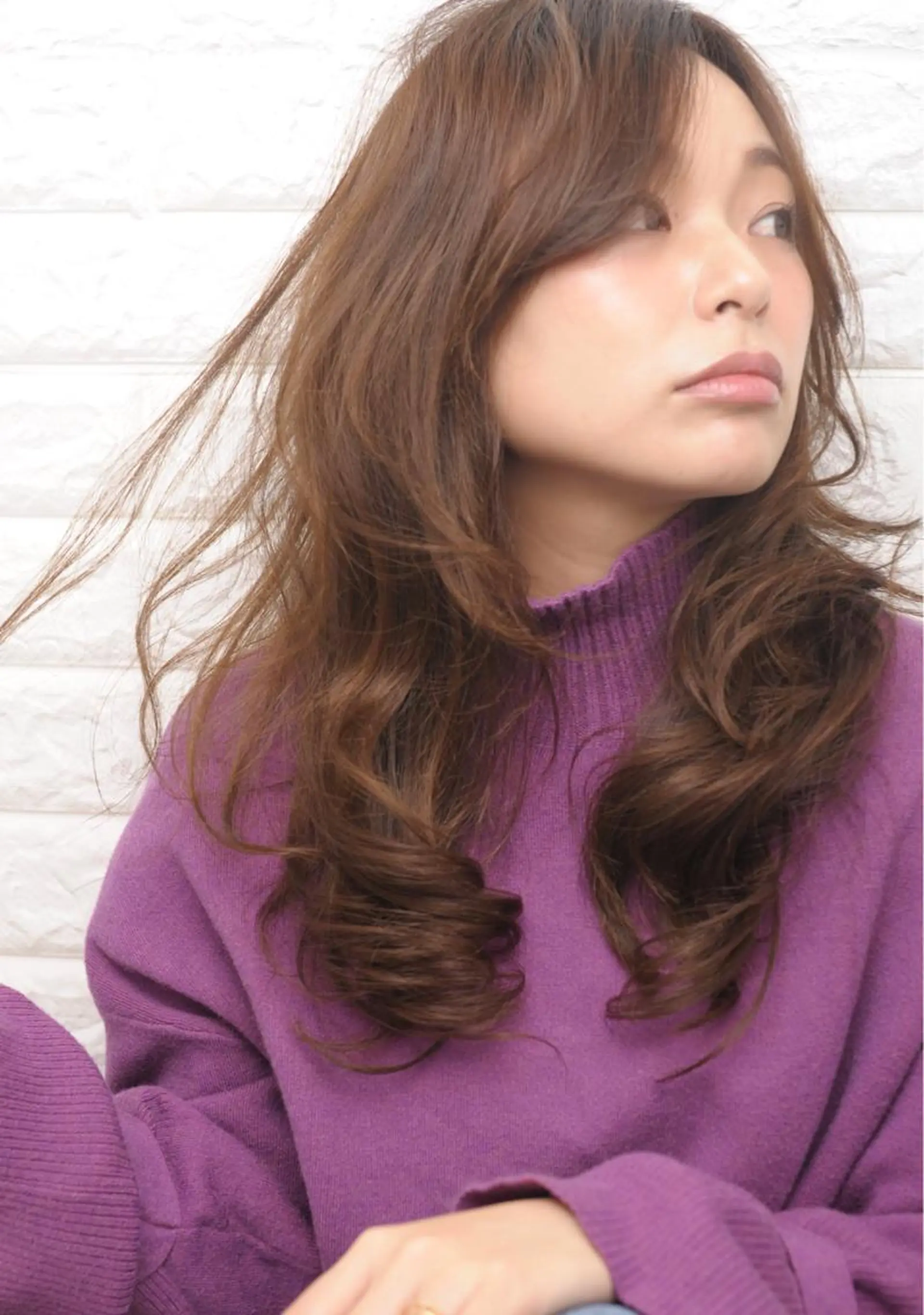 ロング カラー 個室で似合わせ好印象 🧡外山弥千代のヘアスタイル