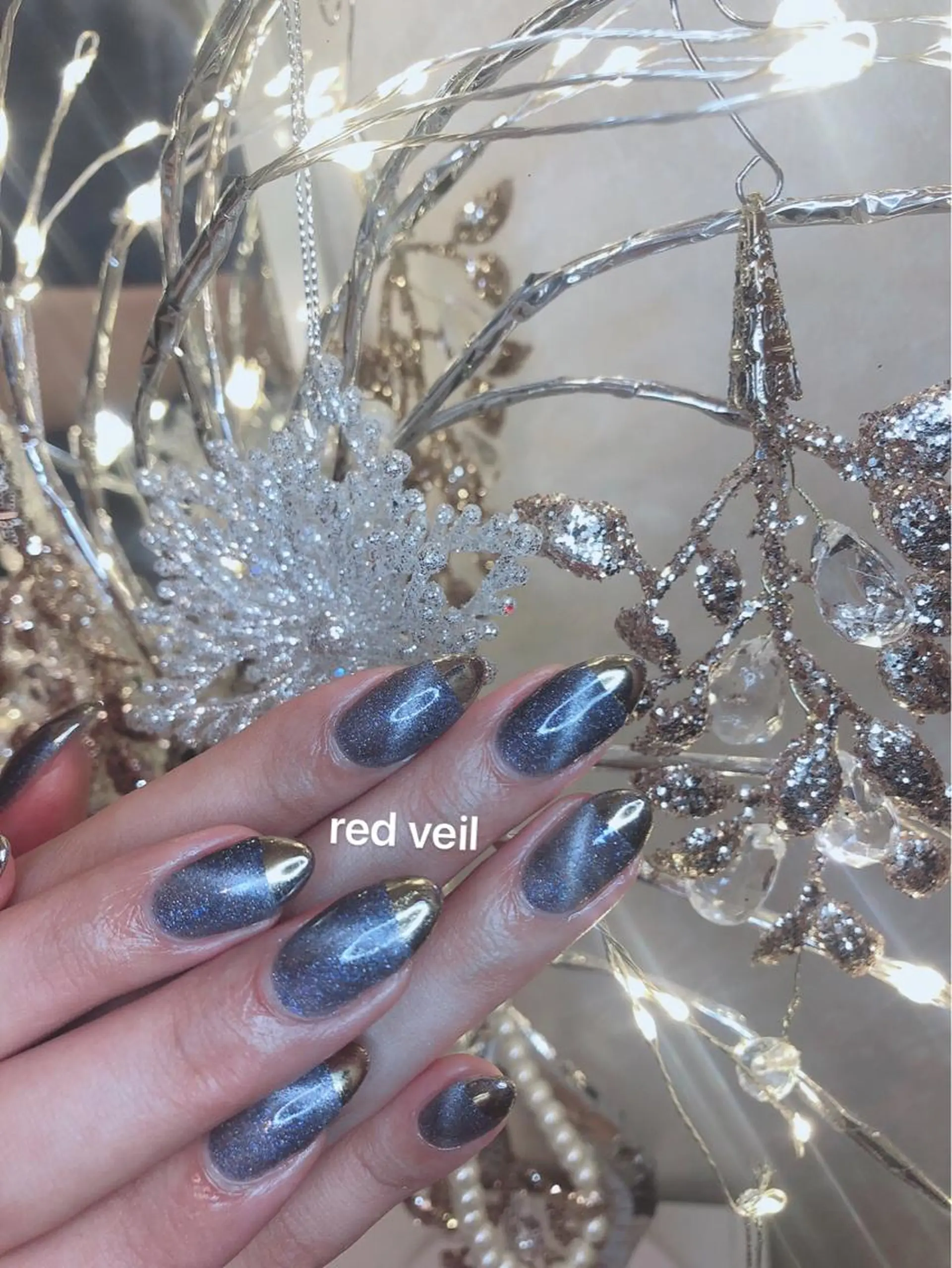 セミロング ネイル 長さ出し専門 nynaのネイルデザイン