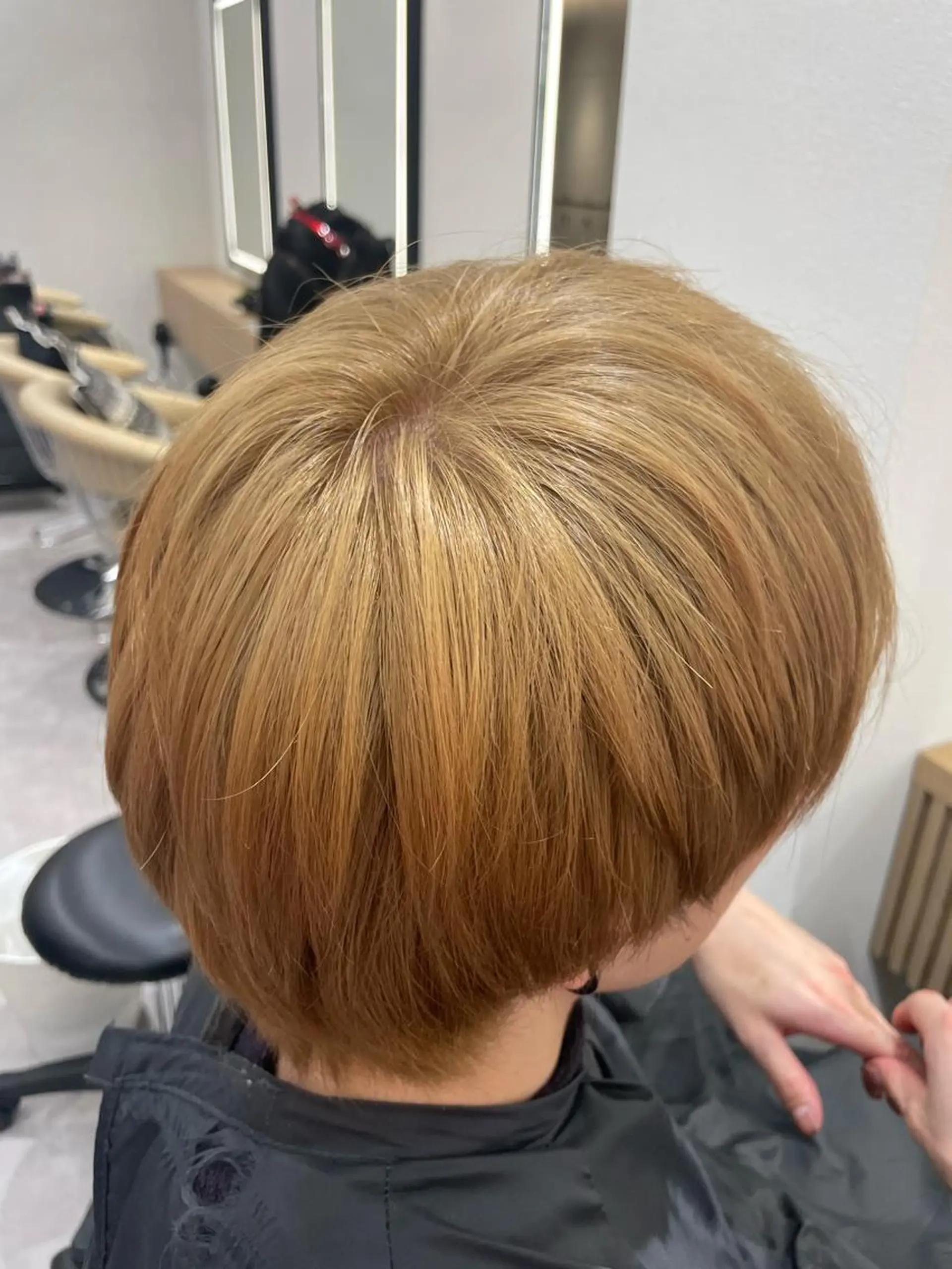 ショート メンズ レイヤー縮毛矯正 ささきすずね💗のヘアスタイル