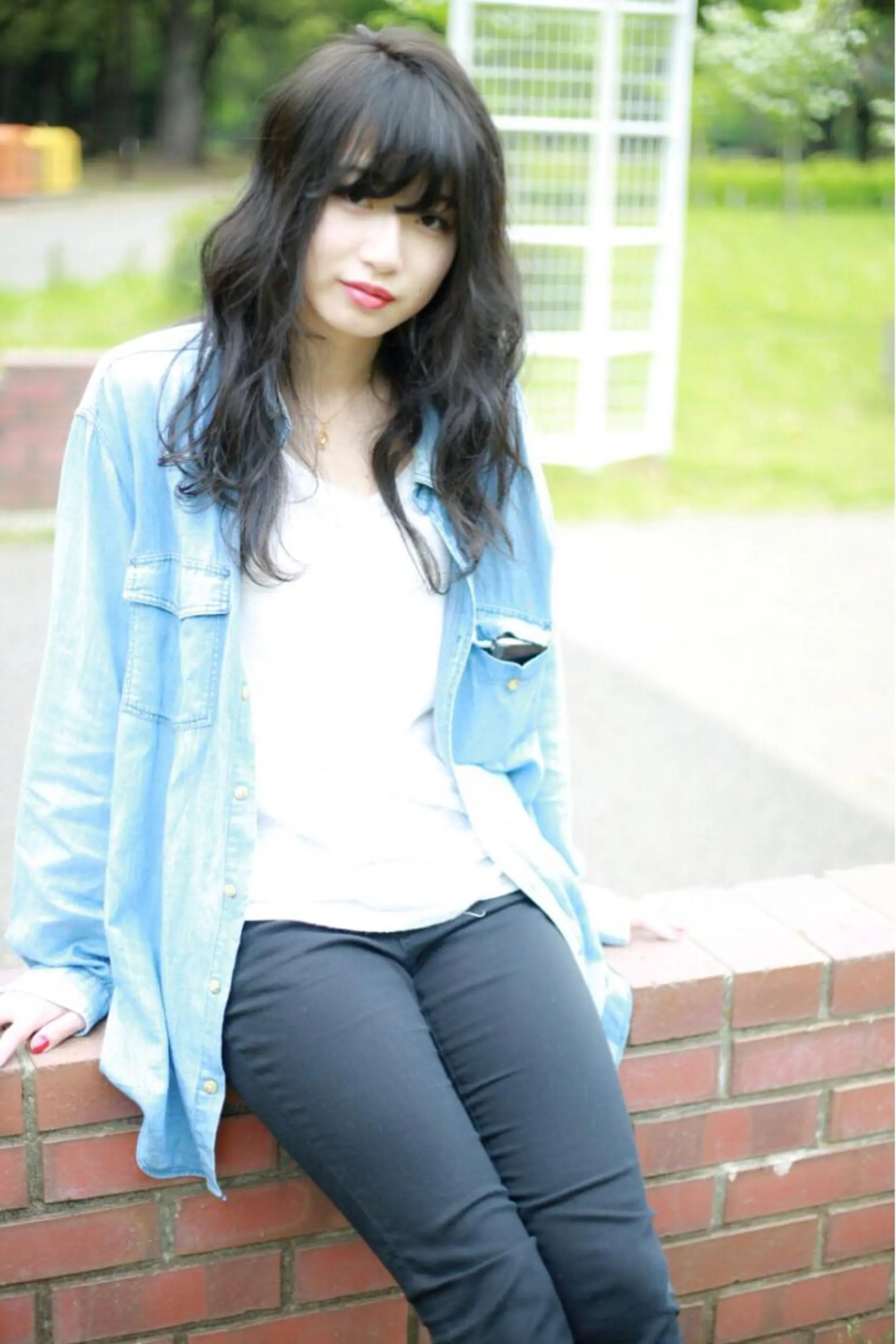 セミロング ロング カラー Re:ta Hair 飯田淳平のヘアスタイル