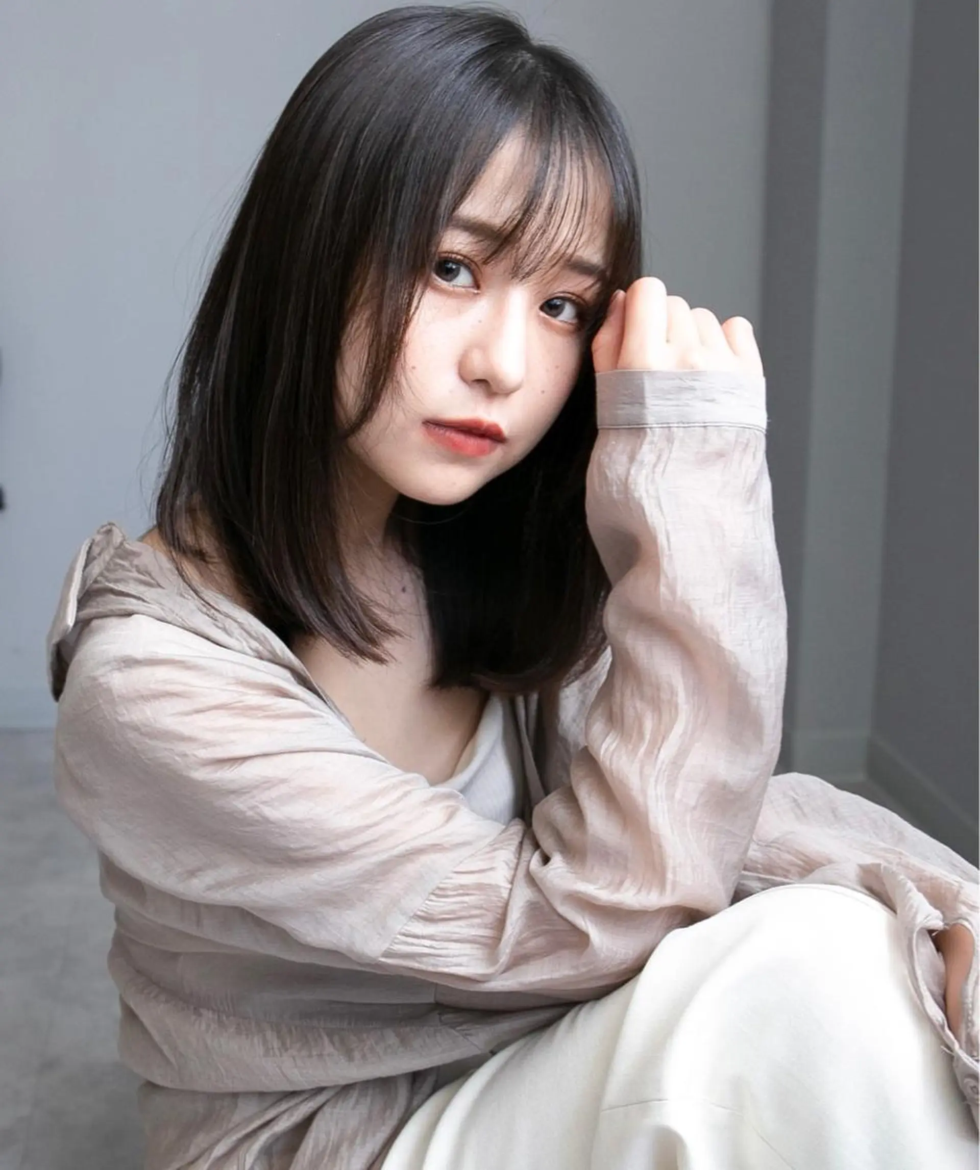 ミディアム カラー ミディアムパーマ ダブルカラー ハイライトカラー イルミナカラー インナーカラー カット パーマ ACRO梅田【アクロ】所属・美髪矯正・レイヤー 倉友哉のヘアスタイル