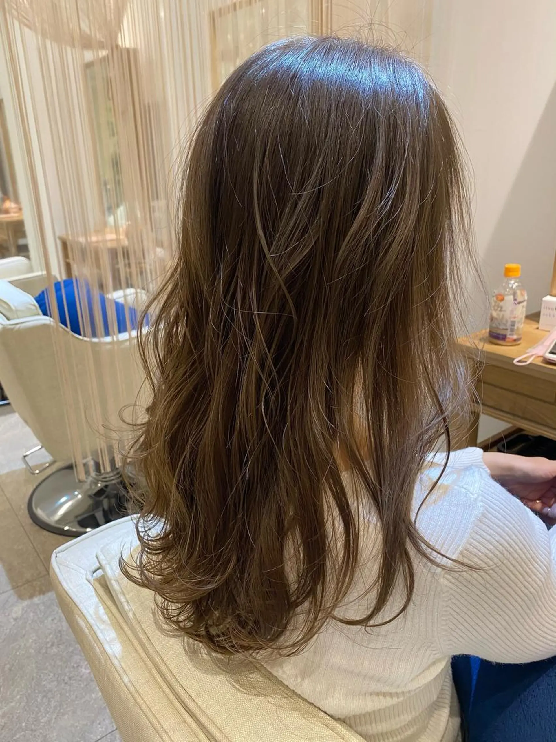 ロング カット ヘアカラー 山形酸性ストレート 古川✂︎のヘアスタイル