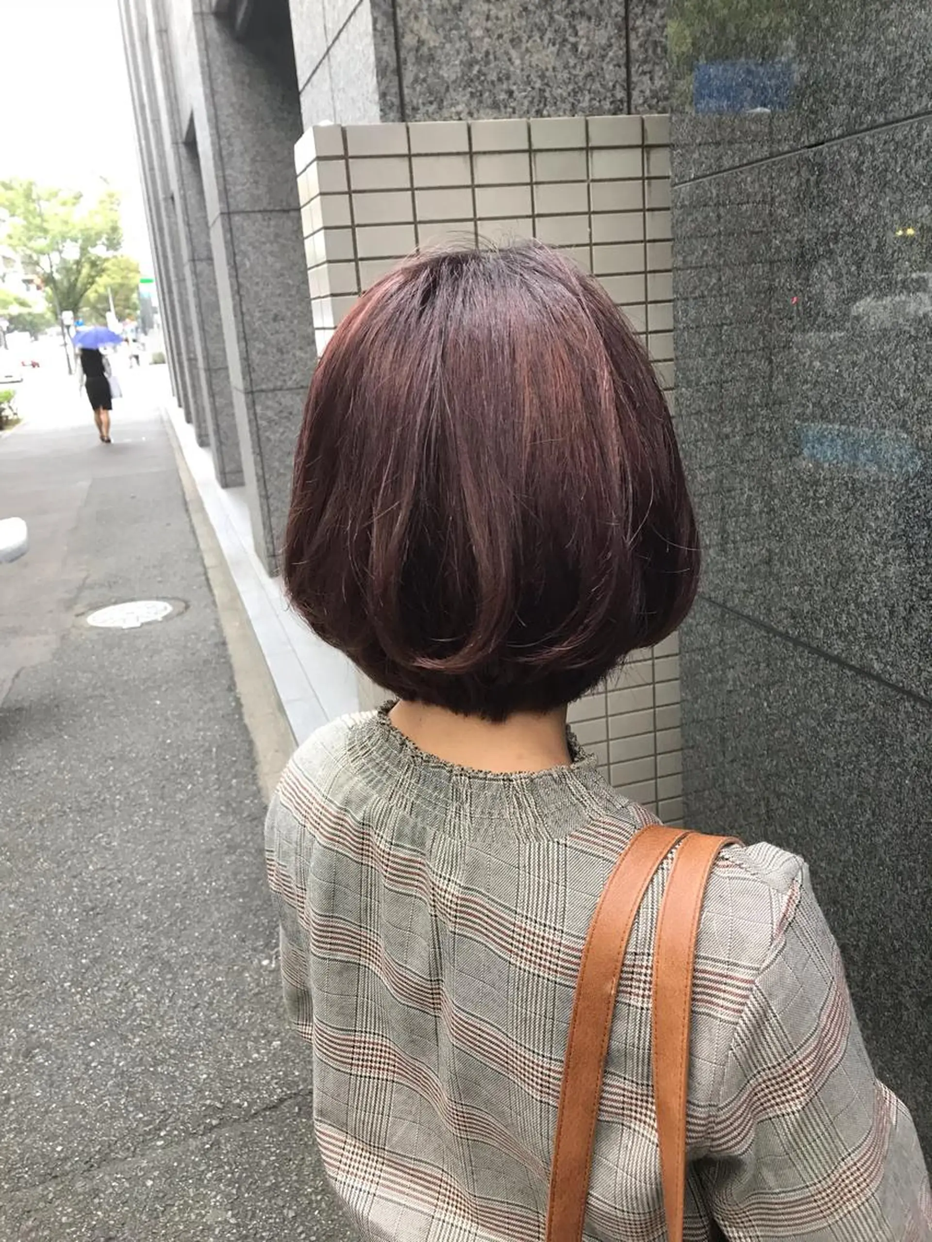 ショート カラー ダブルカラー ere hair salonのヘアスタイル