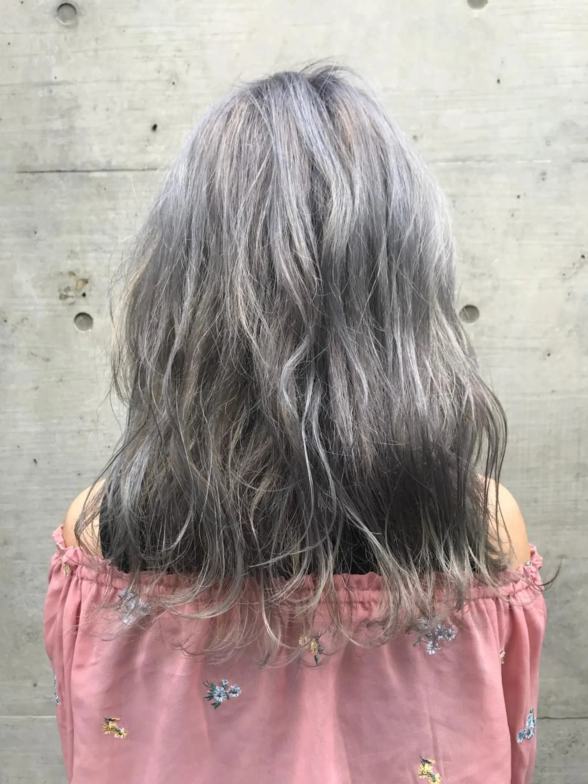 セミロング カラー ヘアカラー 店長担当🌟 矢吹ガブリエル🌟のヘアスタイル