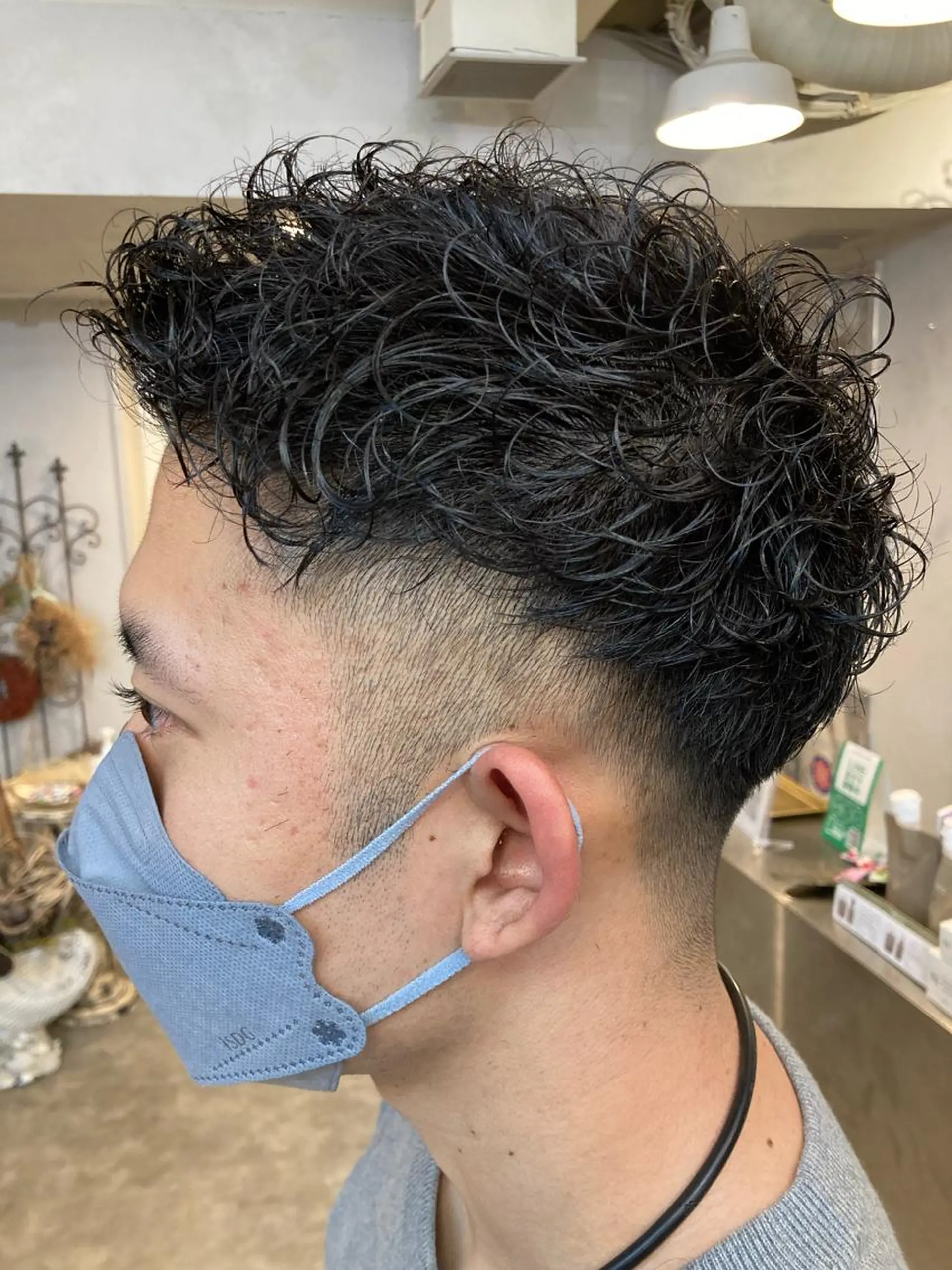 メンズ フェードカット カット 田中 健太郎のヘアスタイル