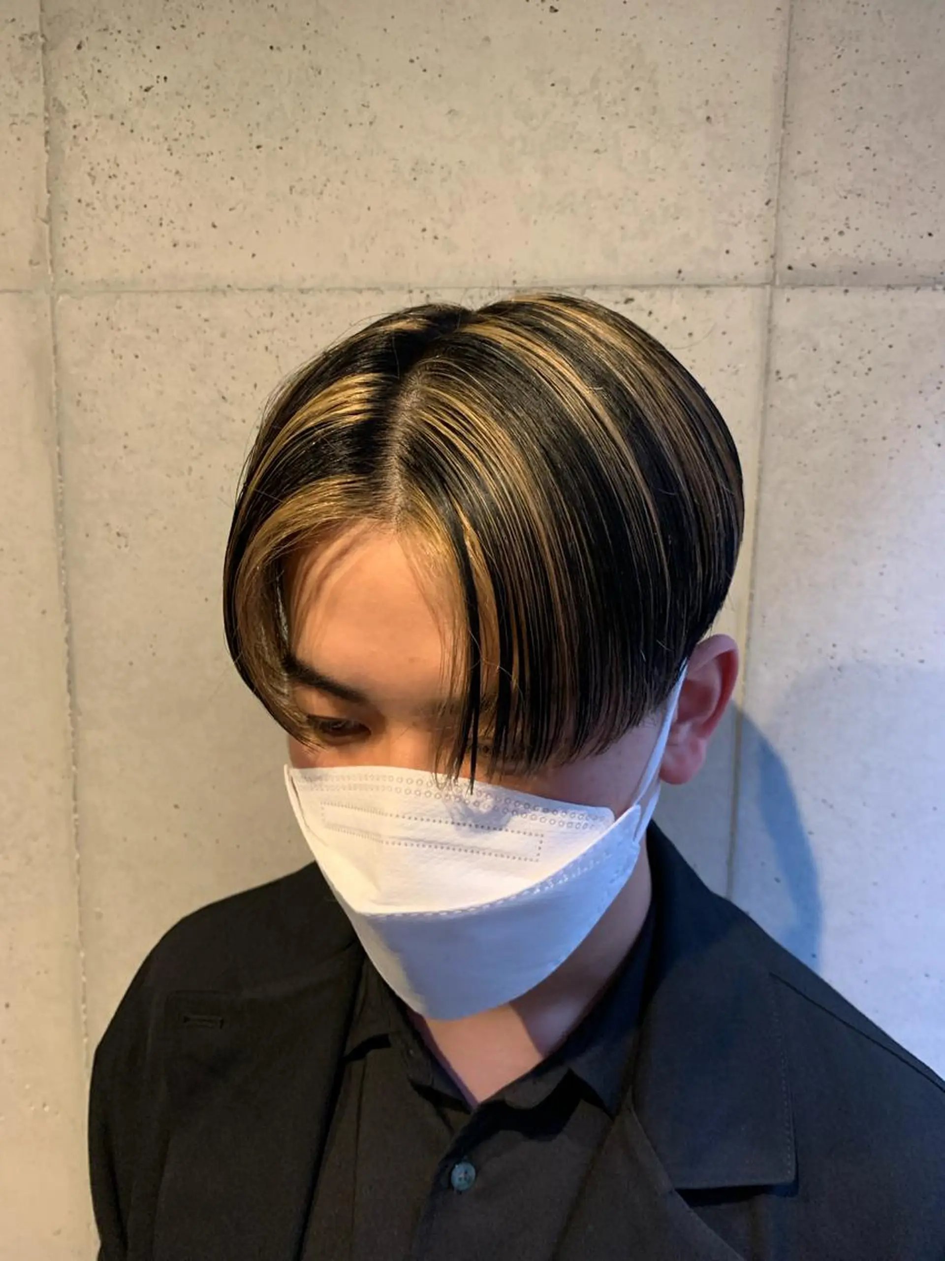 ショート カラー メンズ カット ヘアカラー 似合わせウルフ/ レイヤー/山本祐輔のヘアスタイル