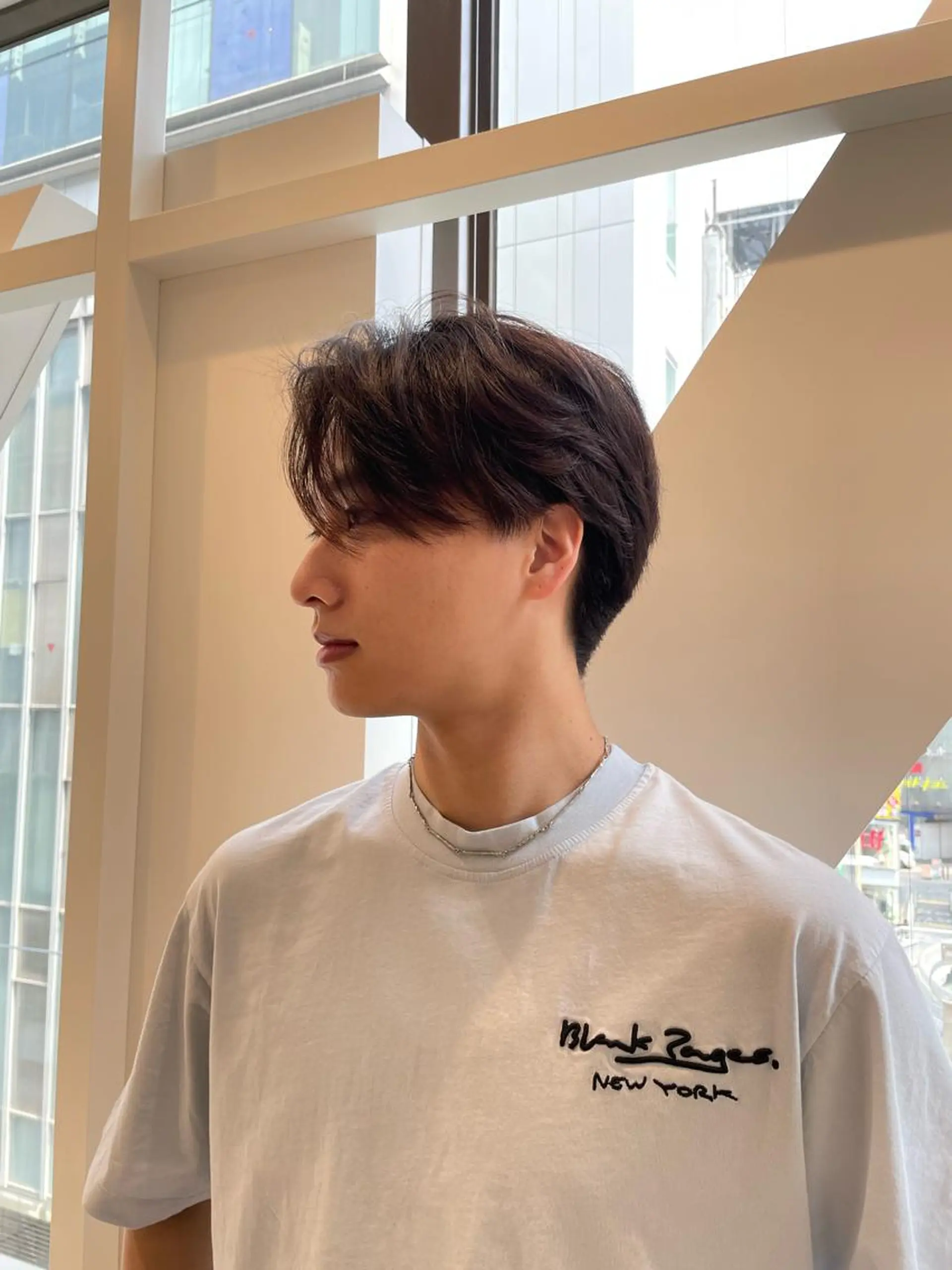 メンズ NARE 韓国ヘアのヘアスタイル