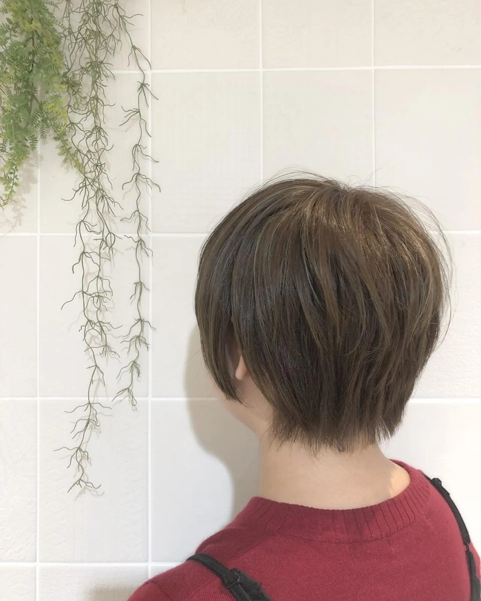 ショート カラー パーマ ブリーチ ハイライトカラー ハイライト ヘアカラー まつげ兼任しもさこ 🌟レイヤー得意のヘアスタイル