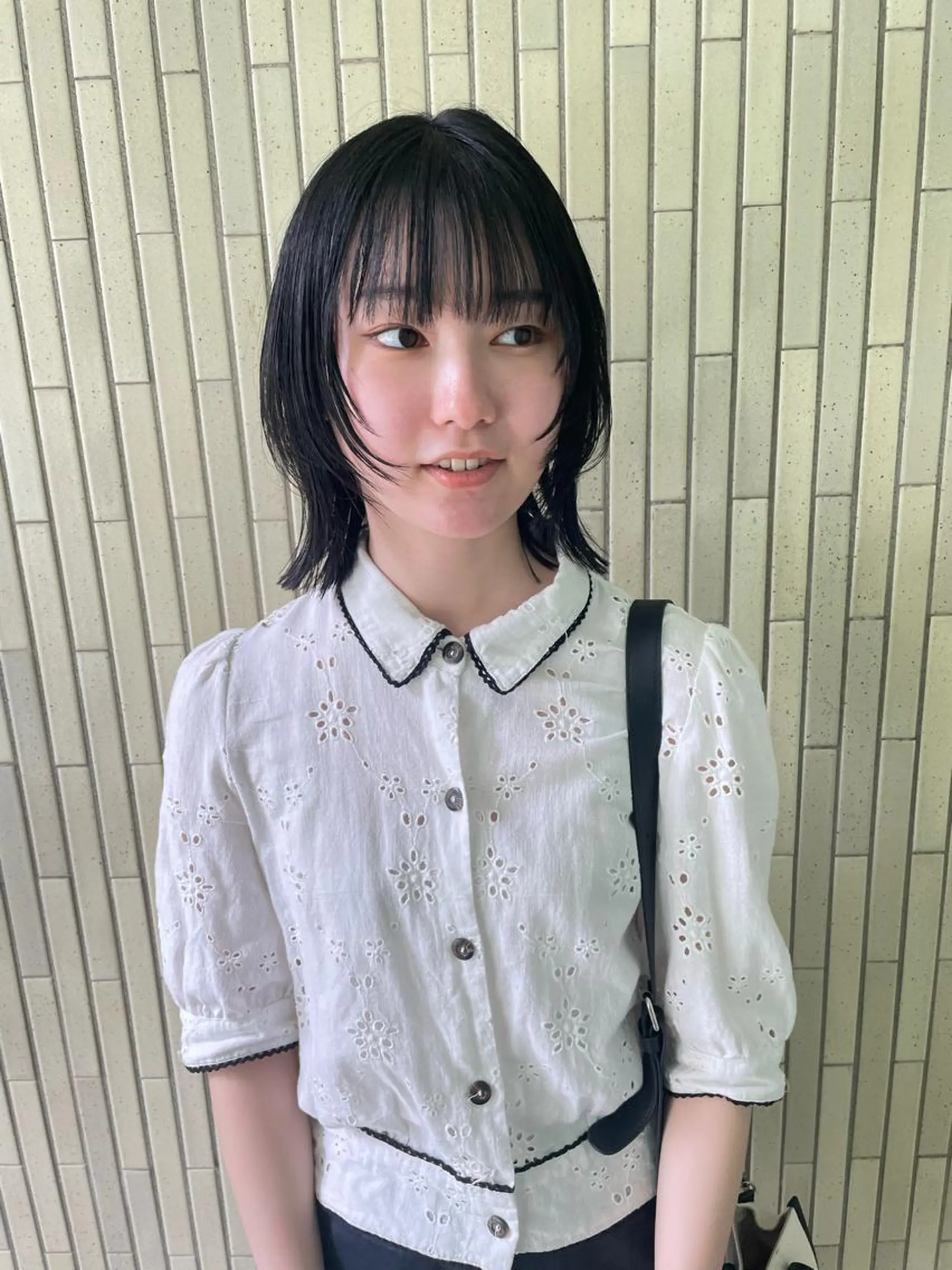 ミディアム ヒナゴ トヨカズのヘアスタイル