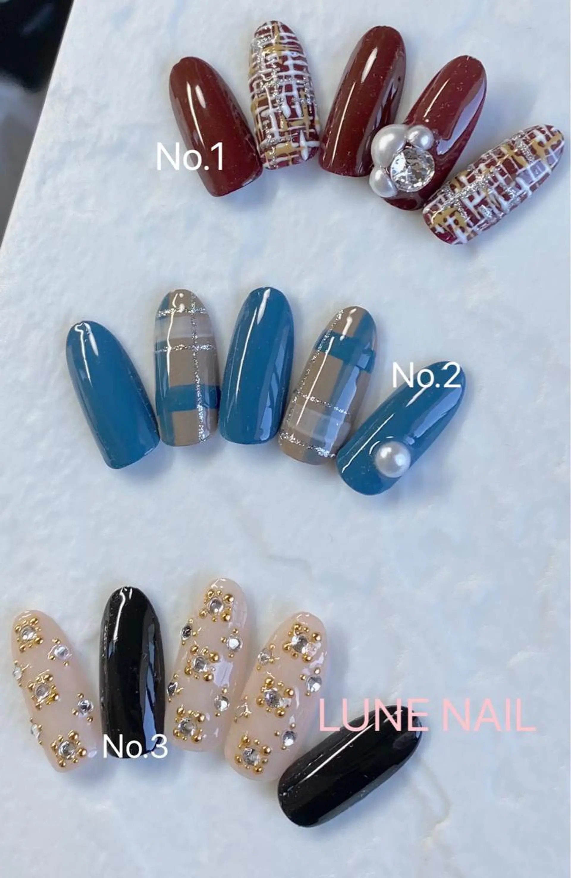 ロング ネイル シンプルネイル ハンドネイル LUNE NAILのその他イメージ