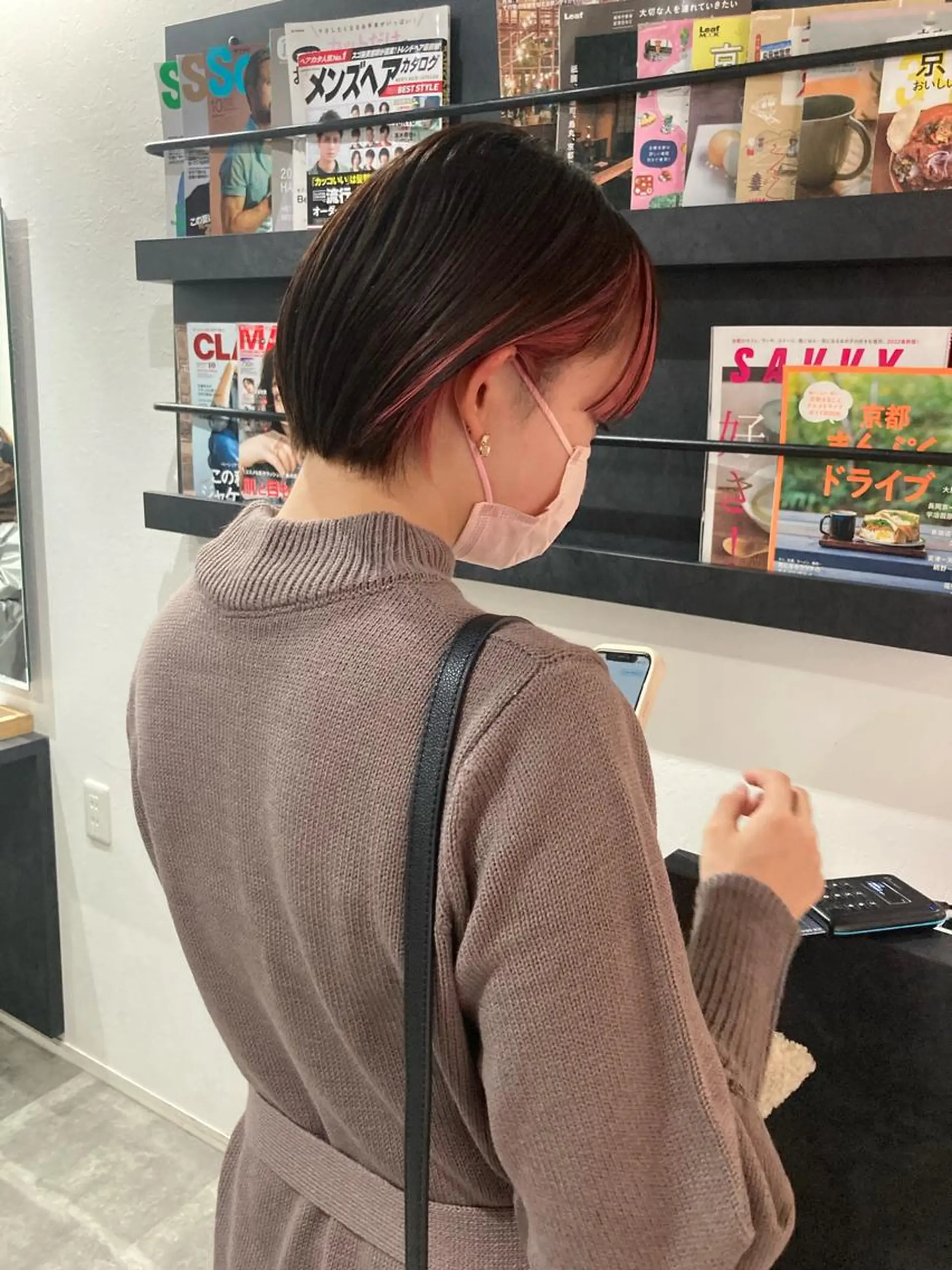 ショート カラー ➖石江 雷蔵➖のヘアスタイル