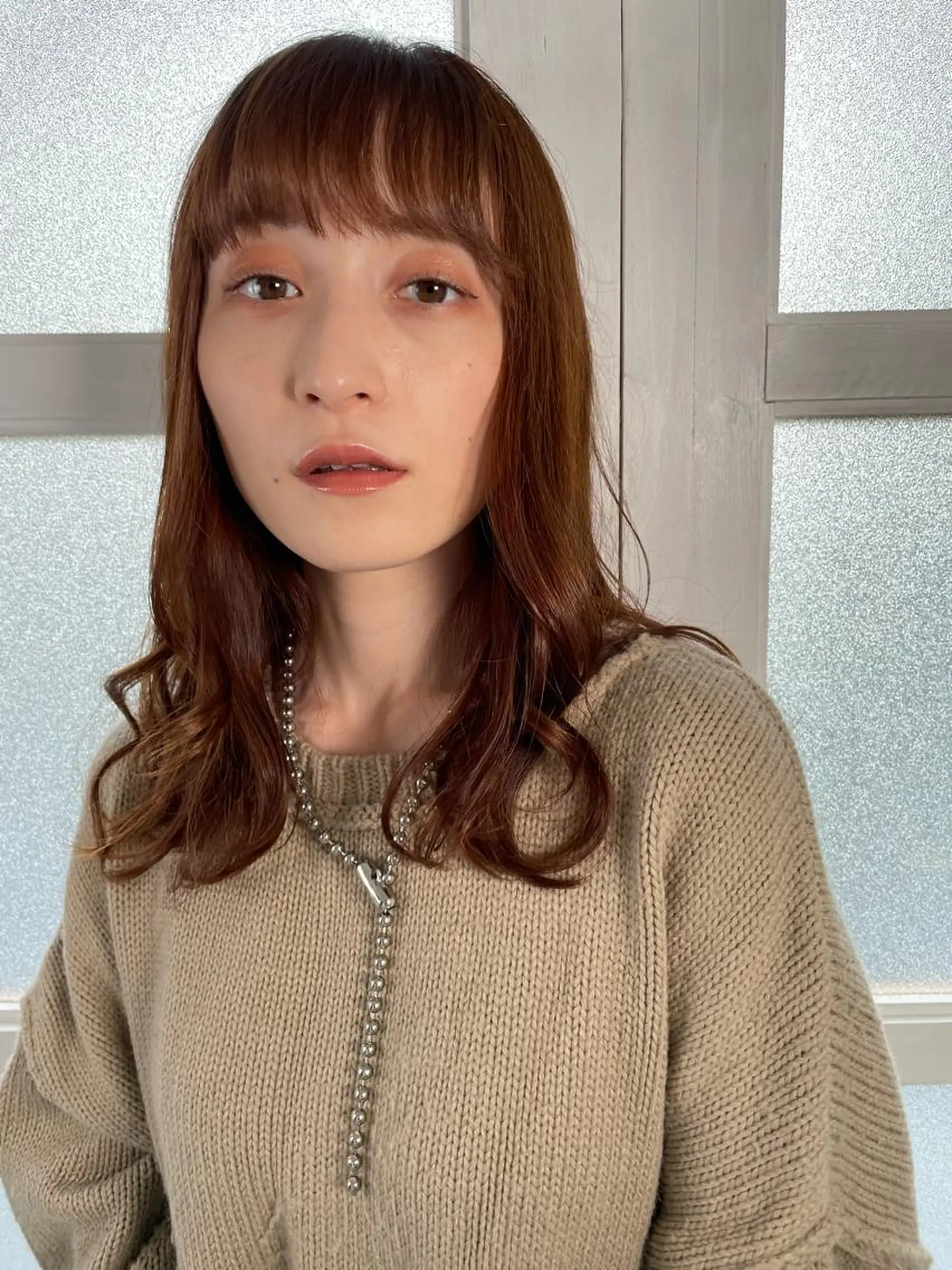 セミロング 藤岡 紗良のマツエク・マツパデザイン