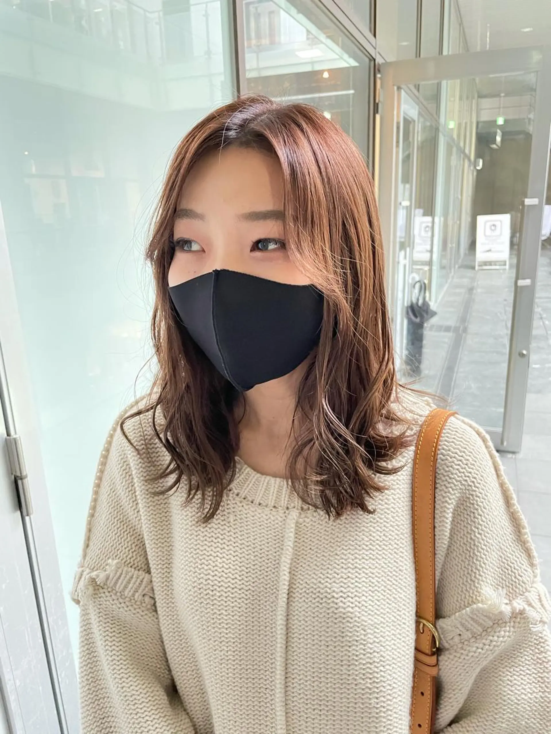 ミディアム 不破一輝/栄/矢場町 ボブ/レイヤー/艶髪のヘアスタイル