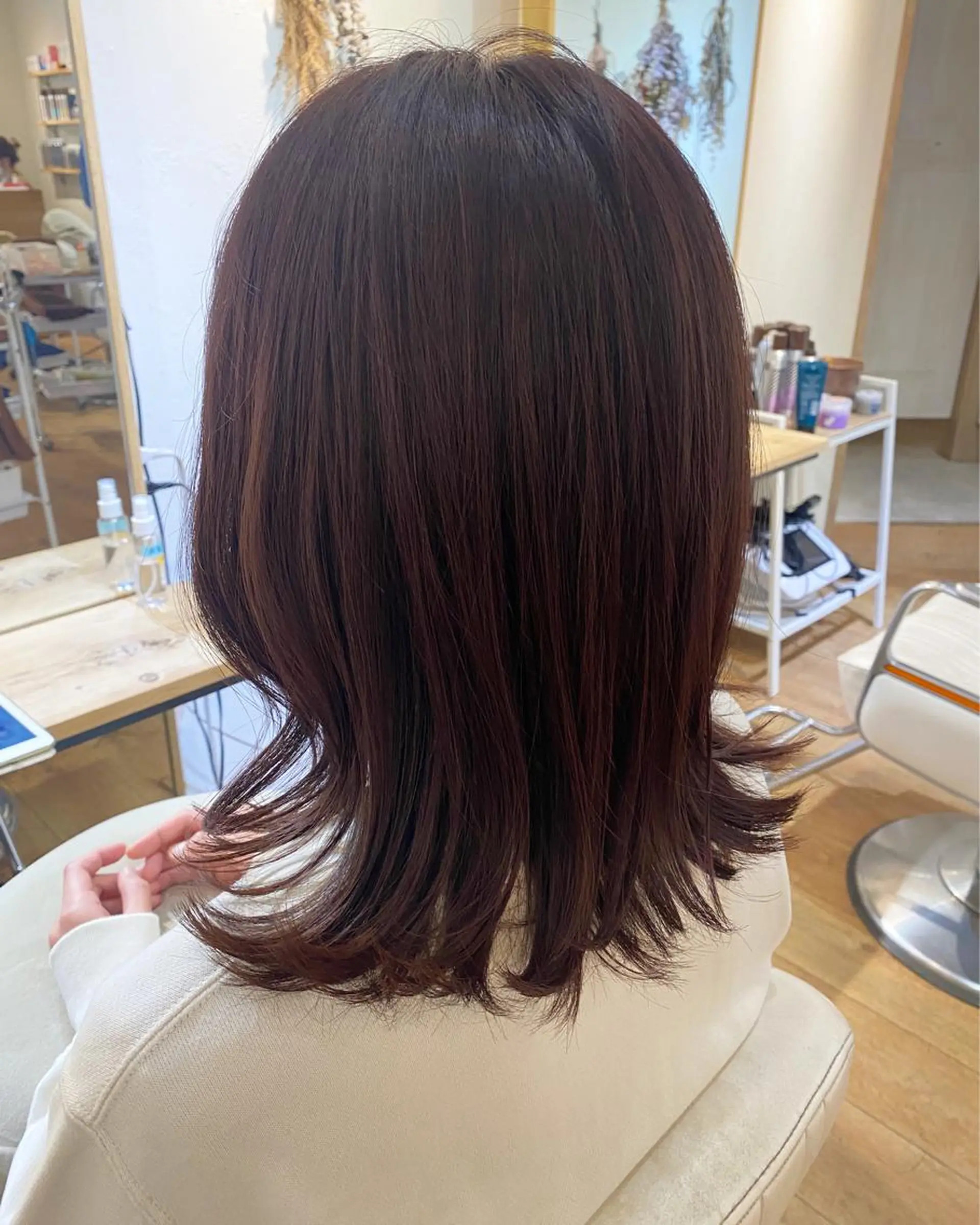 ミディアム newi京橋 【sachi】のヘアスタイル