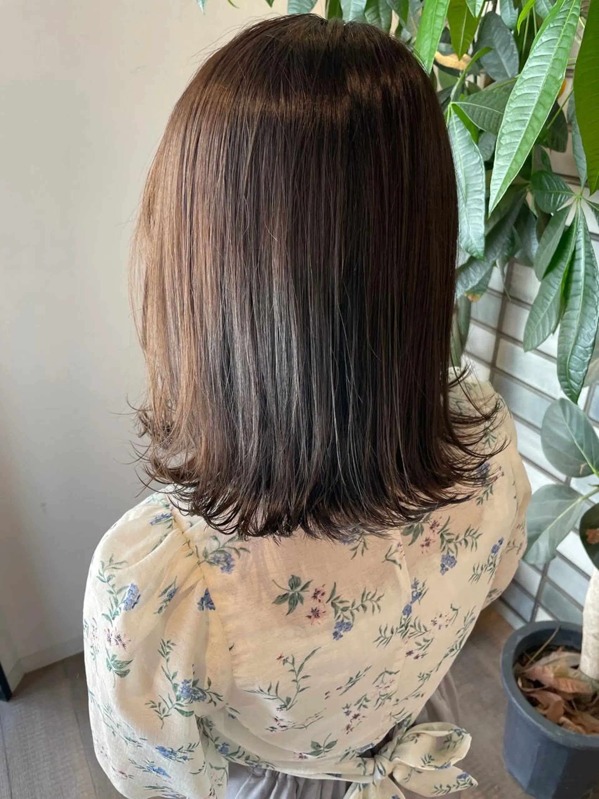 セミロング アッシュ カット パーマ 福永速人 /メンズパーマのヘアスタイル