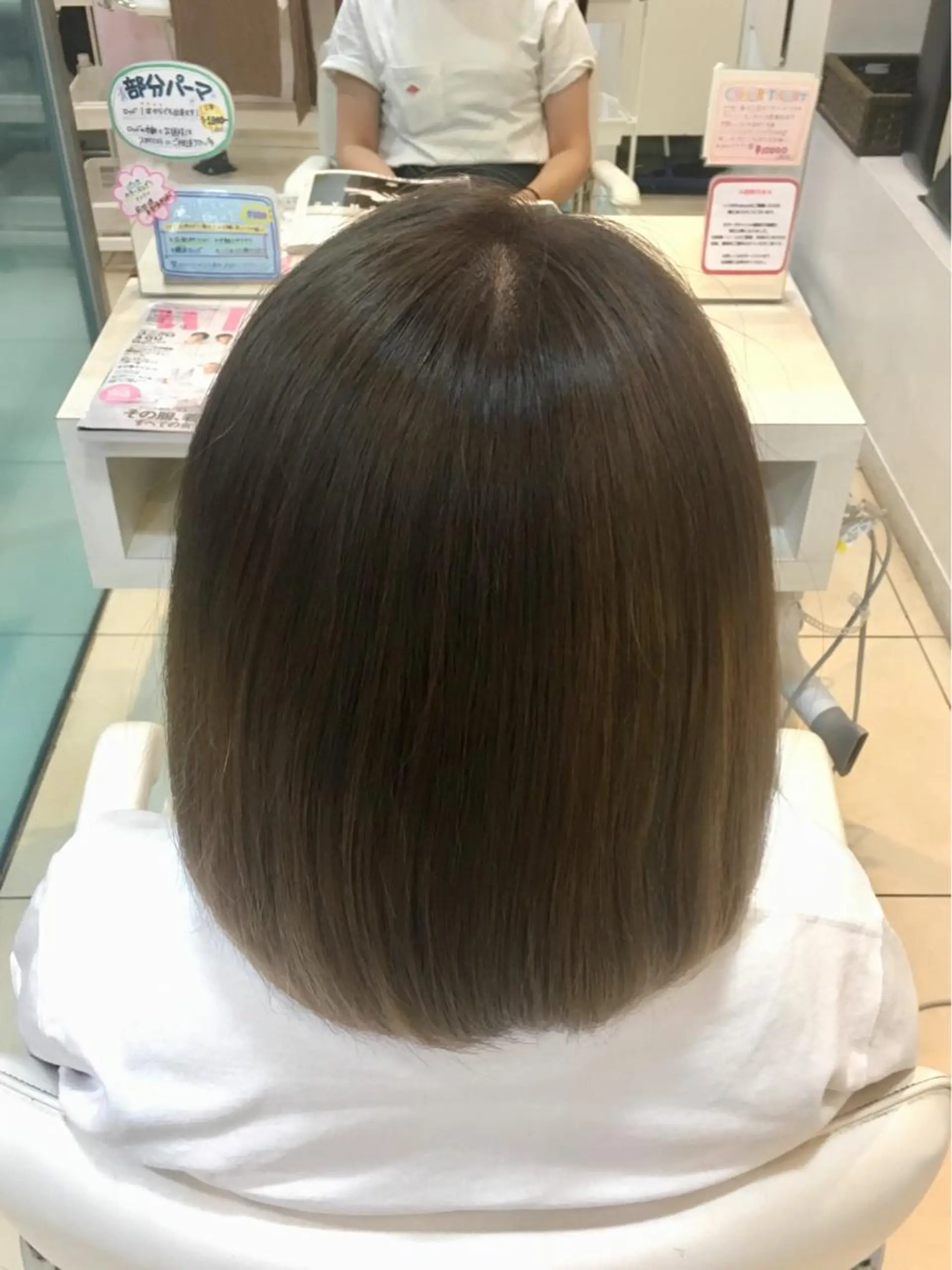 ミディアム カット ヘアカラー 💎髪質改善特化/ 町田莉彩💎のヘアスタイル