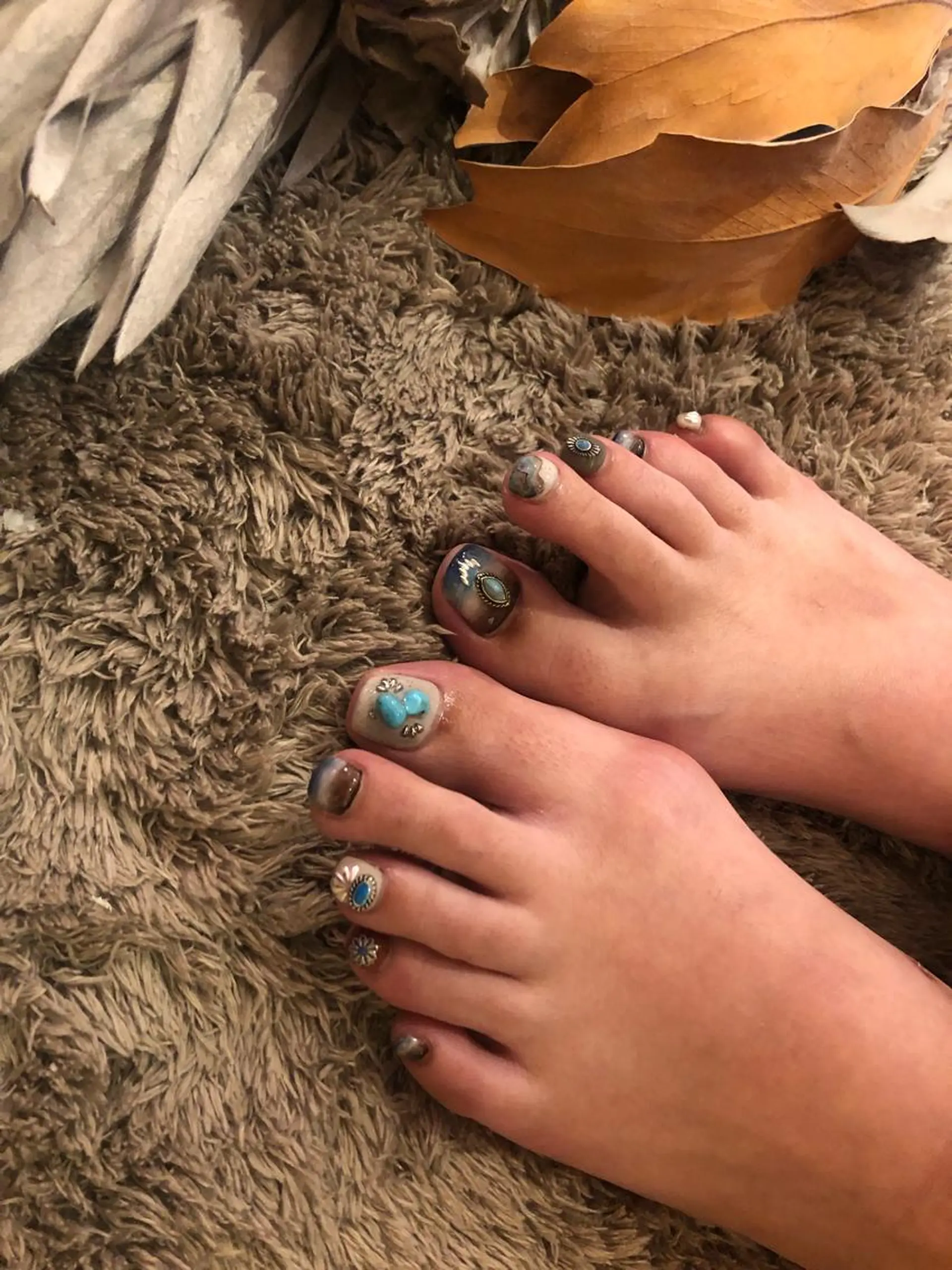 ネイル フットネイル ERI Nailistのネイルデザイン