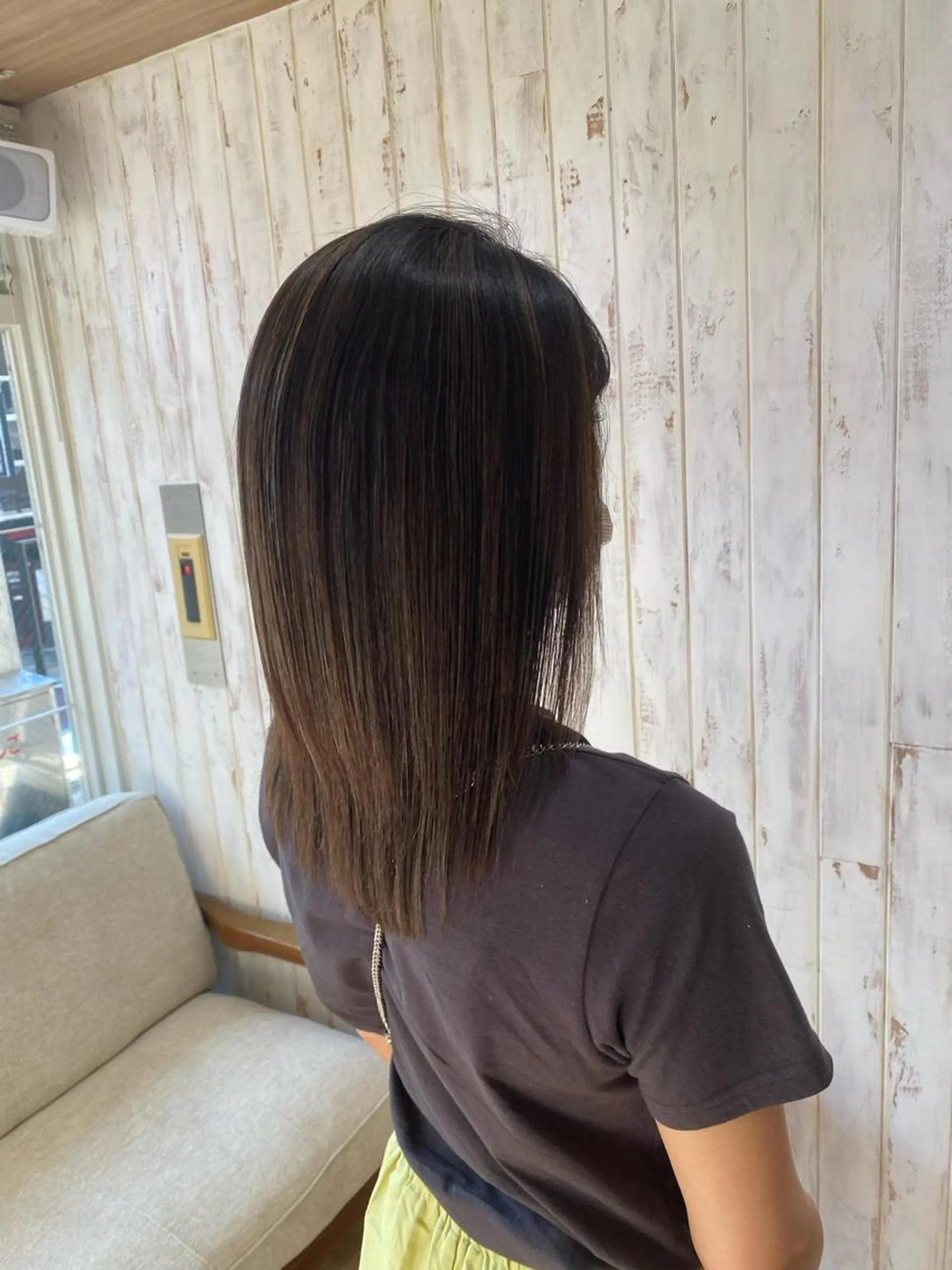 ミディアム 片桐 大介のヘアスタイル