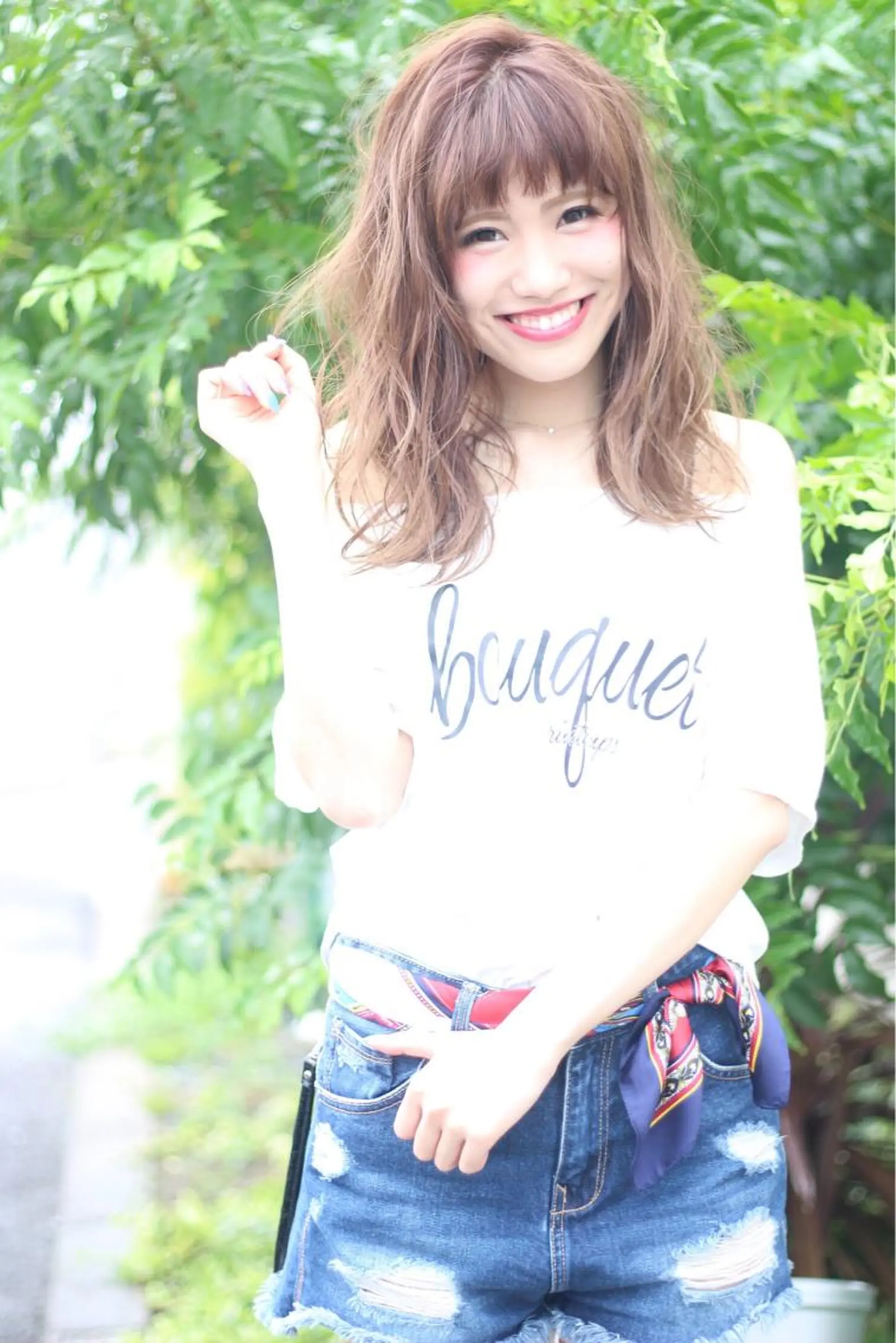 ミディアム カラー 🌼圧倒的な口コミ数 BRAVE柏東口のヘアスタイル