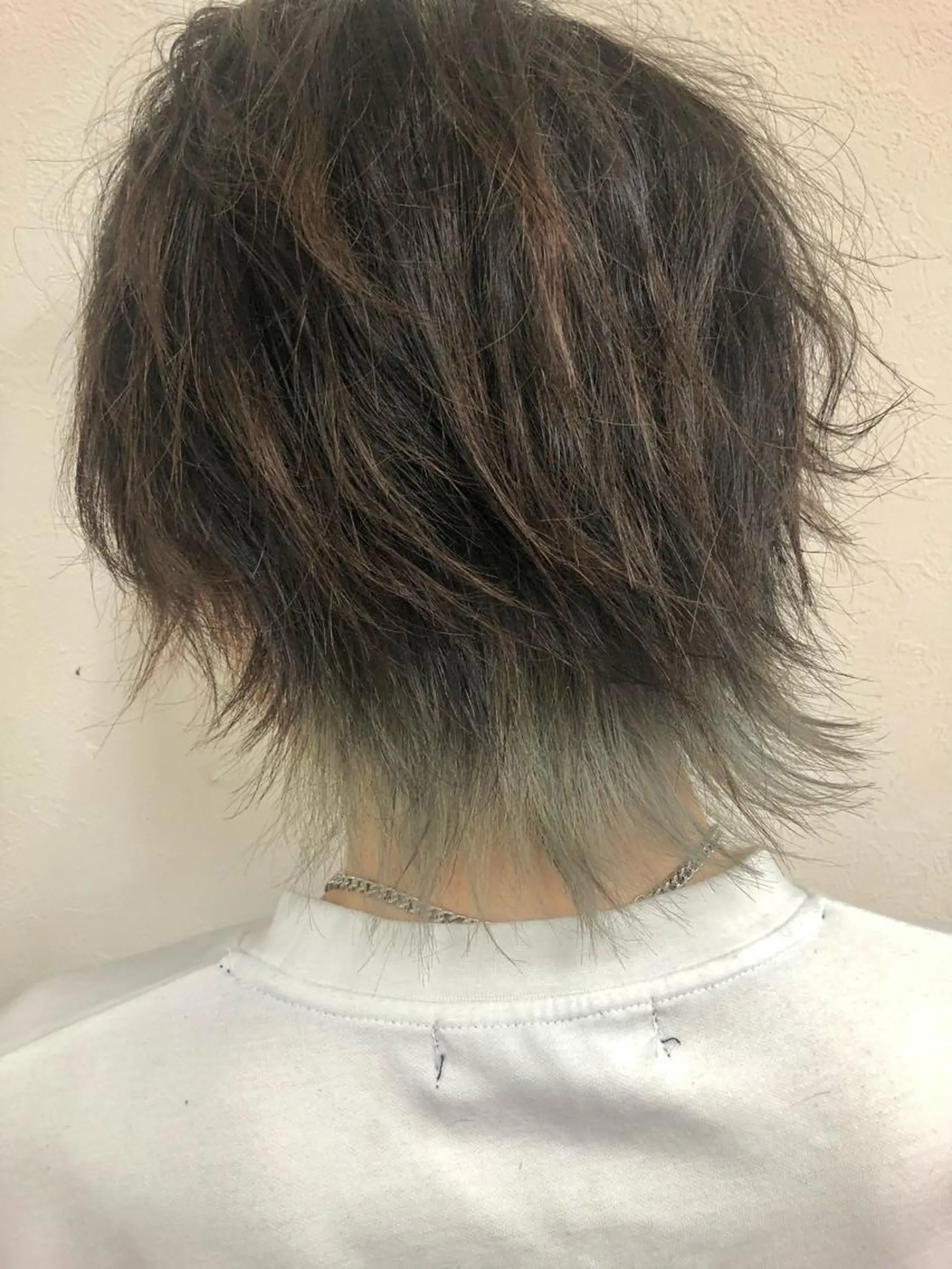カラー メンズ ダブルスキルエクステ /羽エクステ白石宇由のヘアスタイル