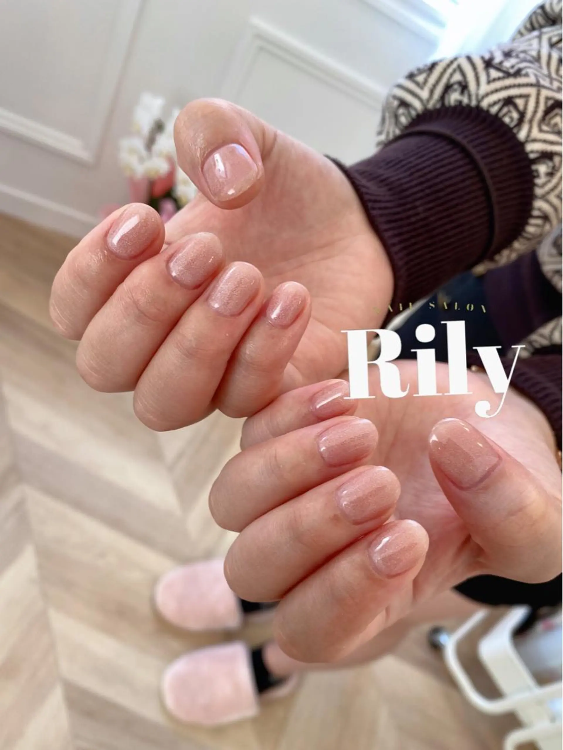 ネイル マグネットネイル Nail salon Rilyのネイルデザイン