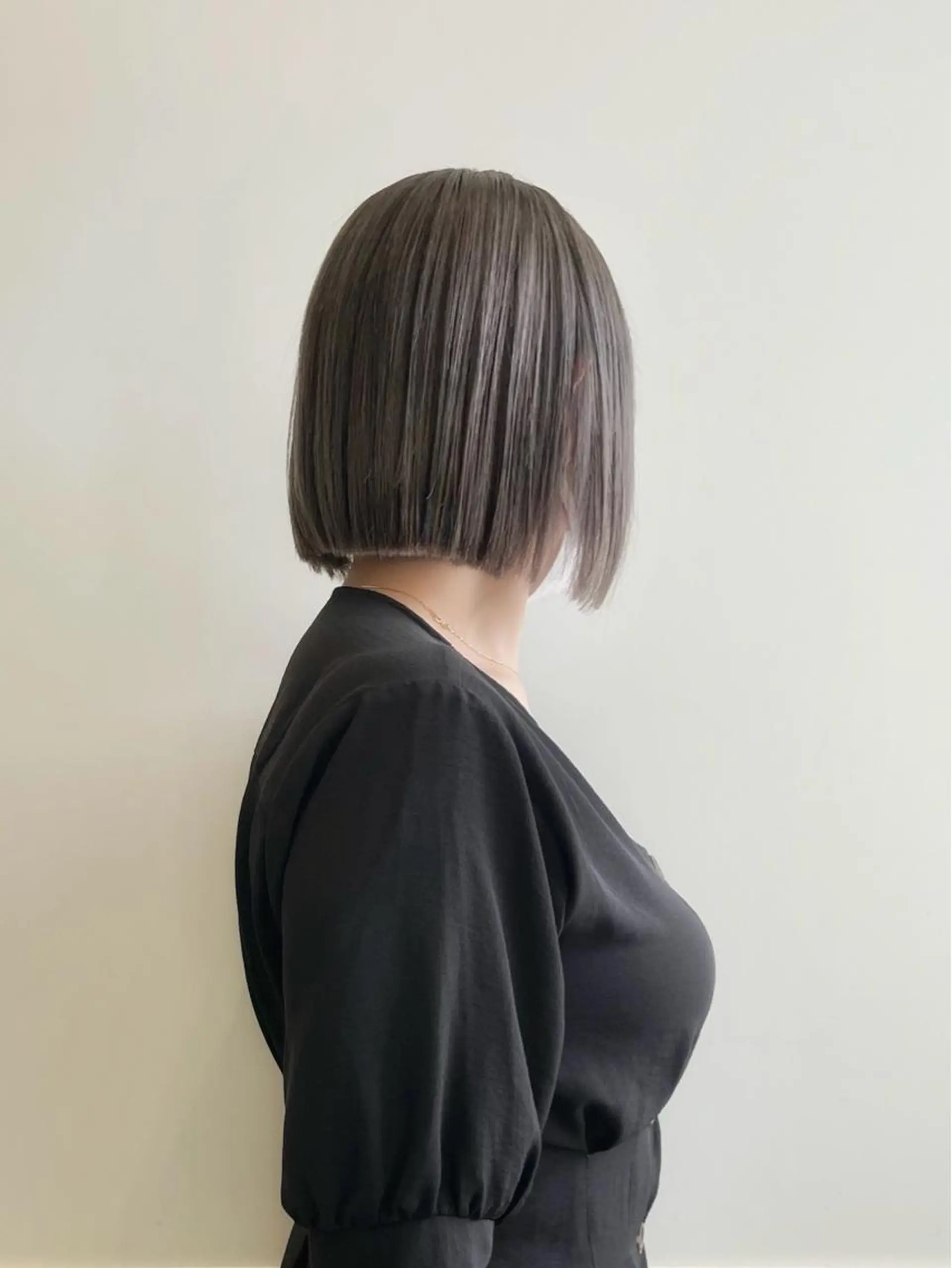 ショート 切りっぱなしボブ ボブ カット トリートメント ヘアセット メンズ特化 パーマ/オザワのヘアスタイル