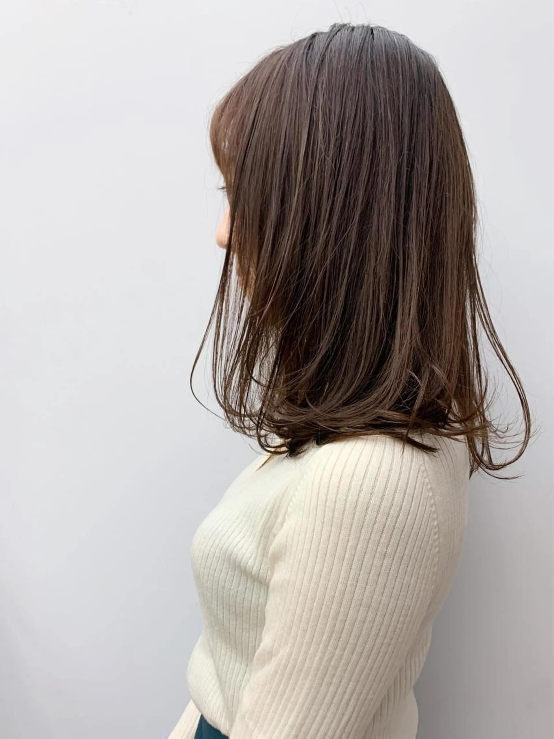 ミディアム カラー fhami 店長 髪質改善　DAITOのヘアスタイル